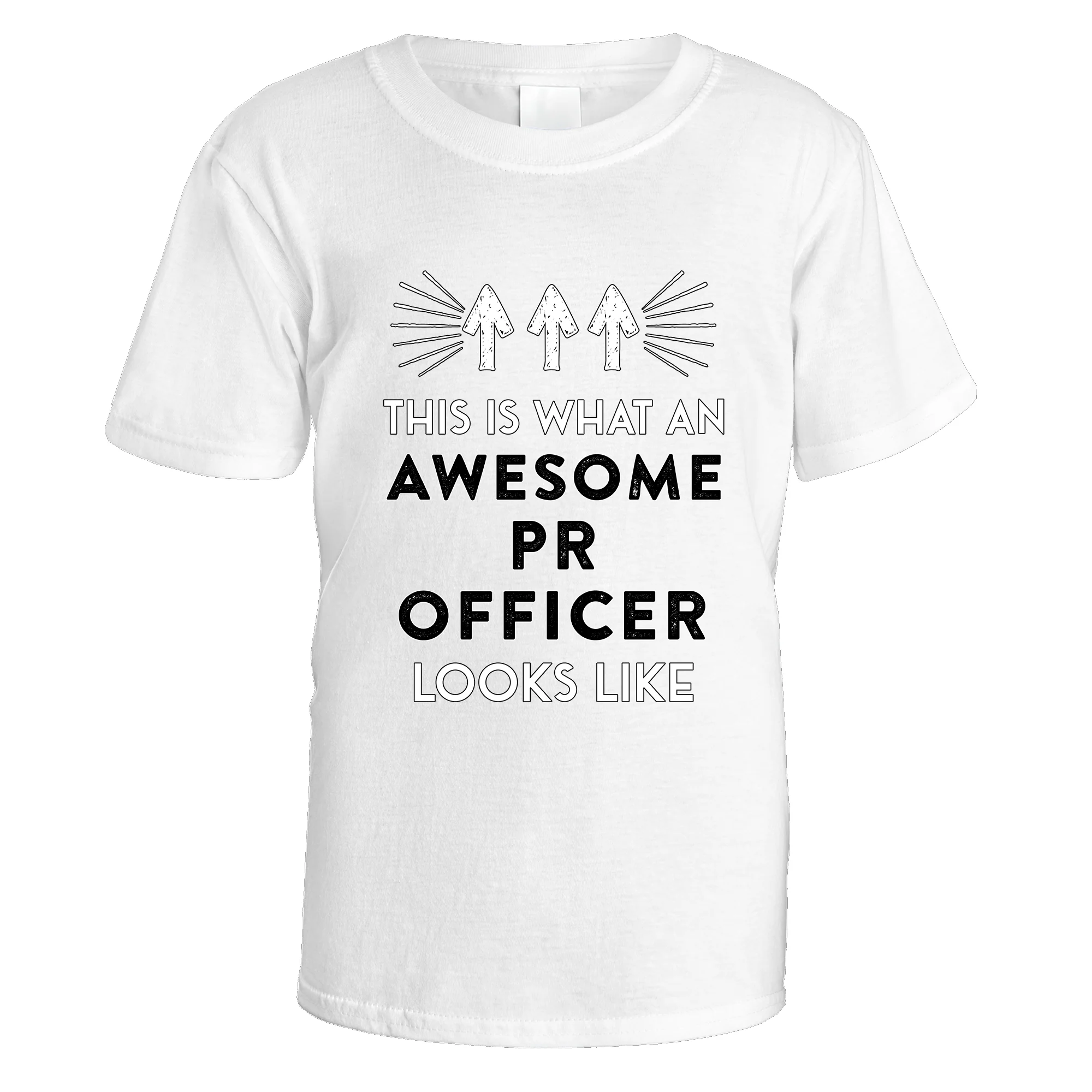 Awesome Pr Officer T-Shirt - Image 2