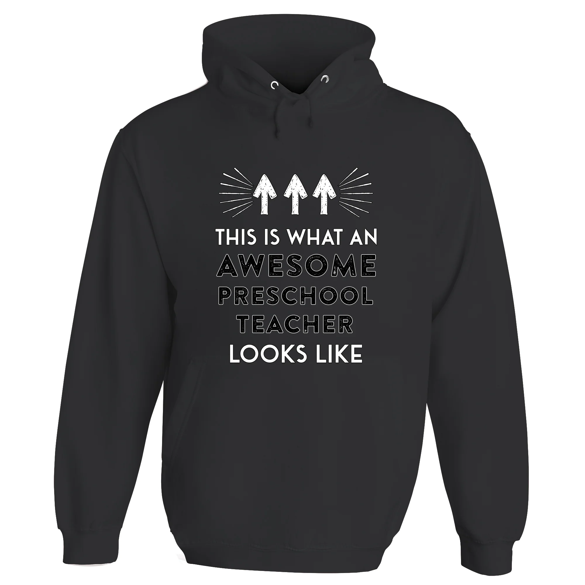 Awesome Preschool Teacher Hoodie - Image 4