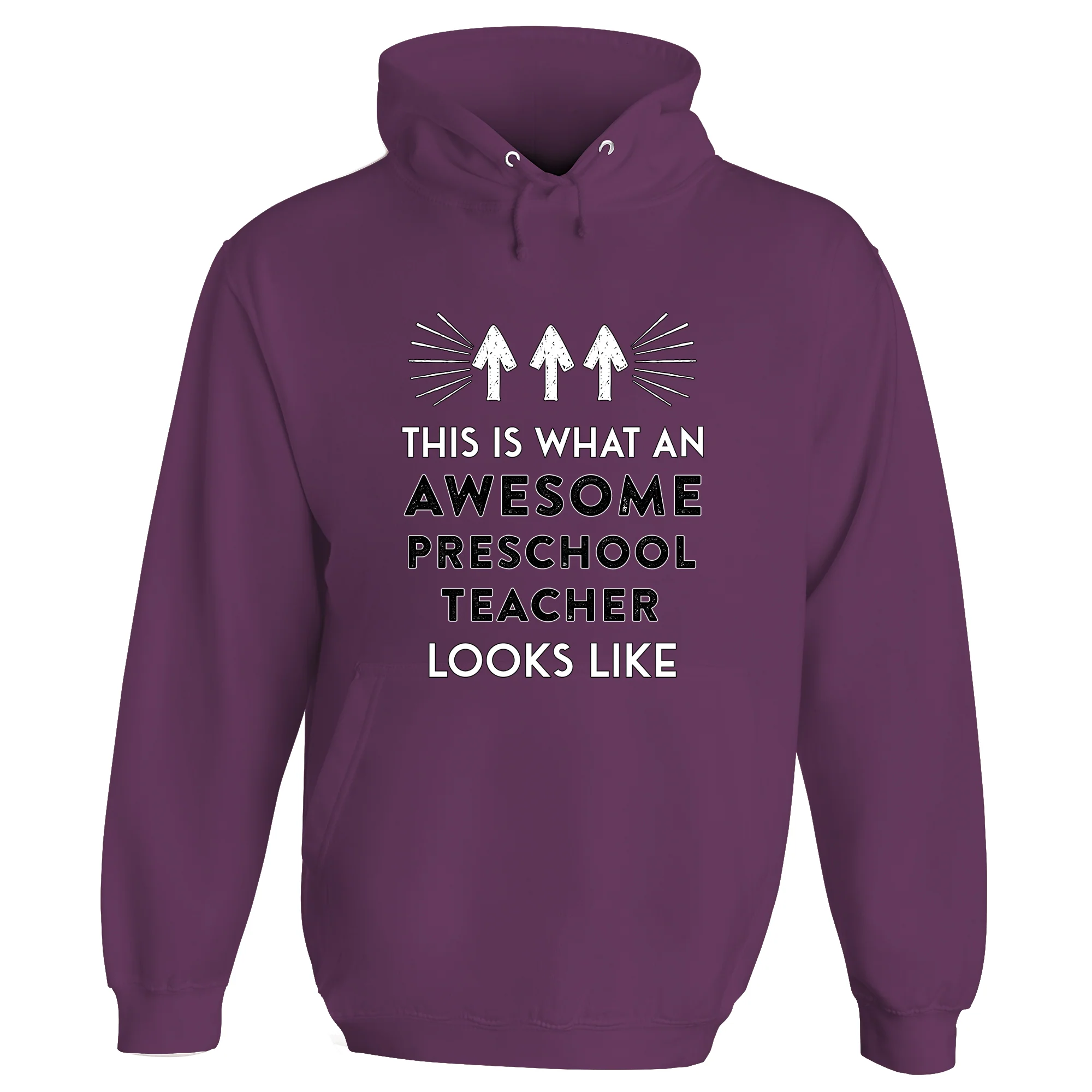 Awesome Preschool Teacher Hoodie - Image 5