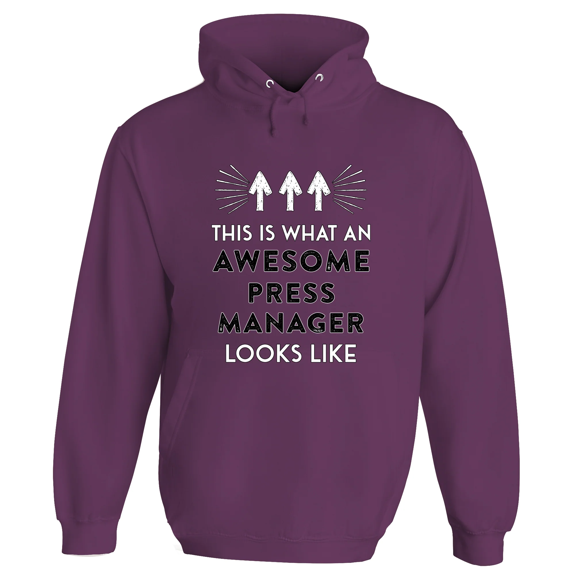 Awesome Press Manager Hoodie - Image 4