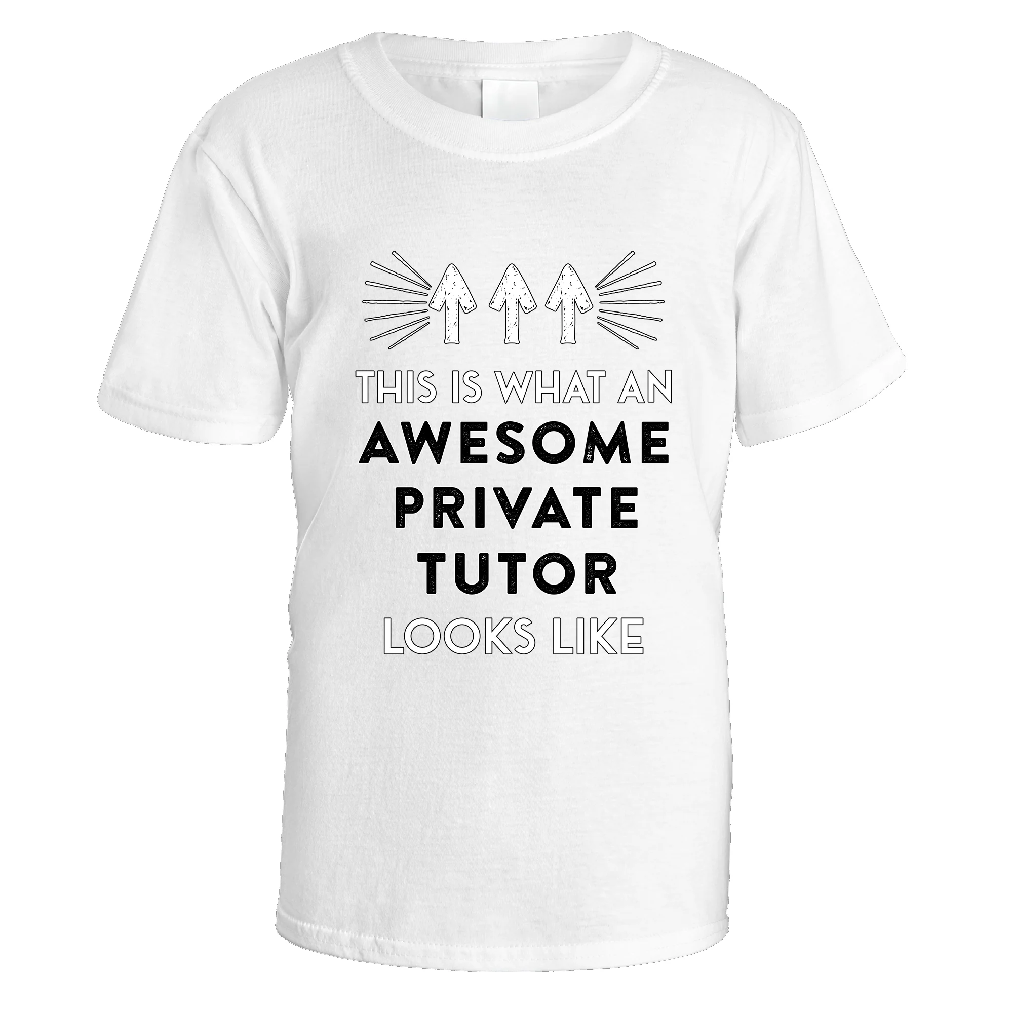 Awesome Private Tutor T-Shirt - Image 2