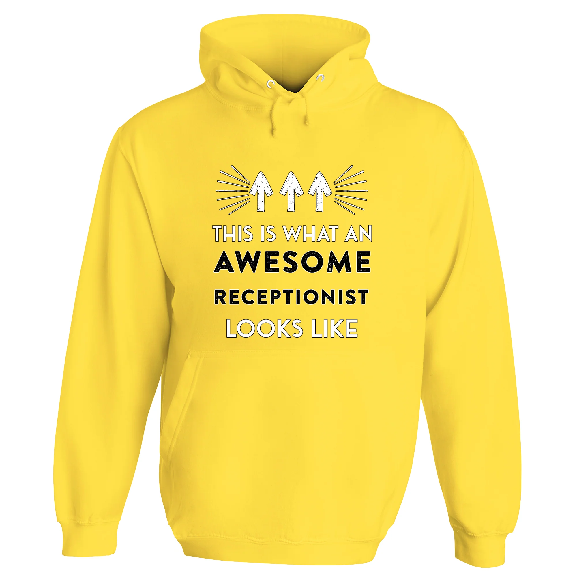 Awesome Receptionist Hoodie - Image 15