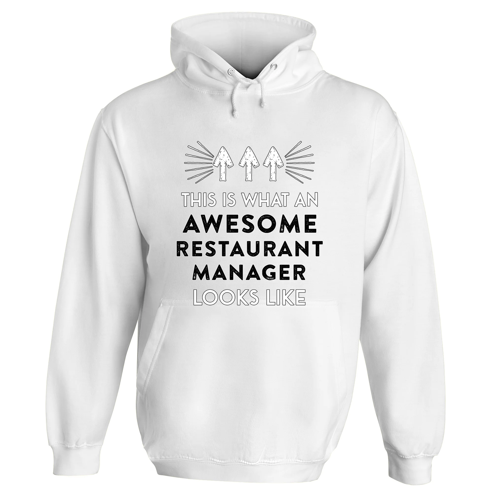Awesome Restaurant Manager Hoodie - Image 2