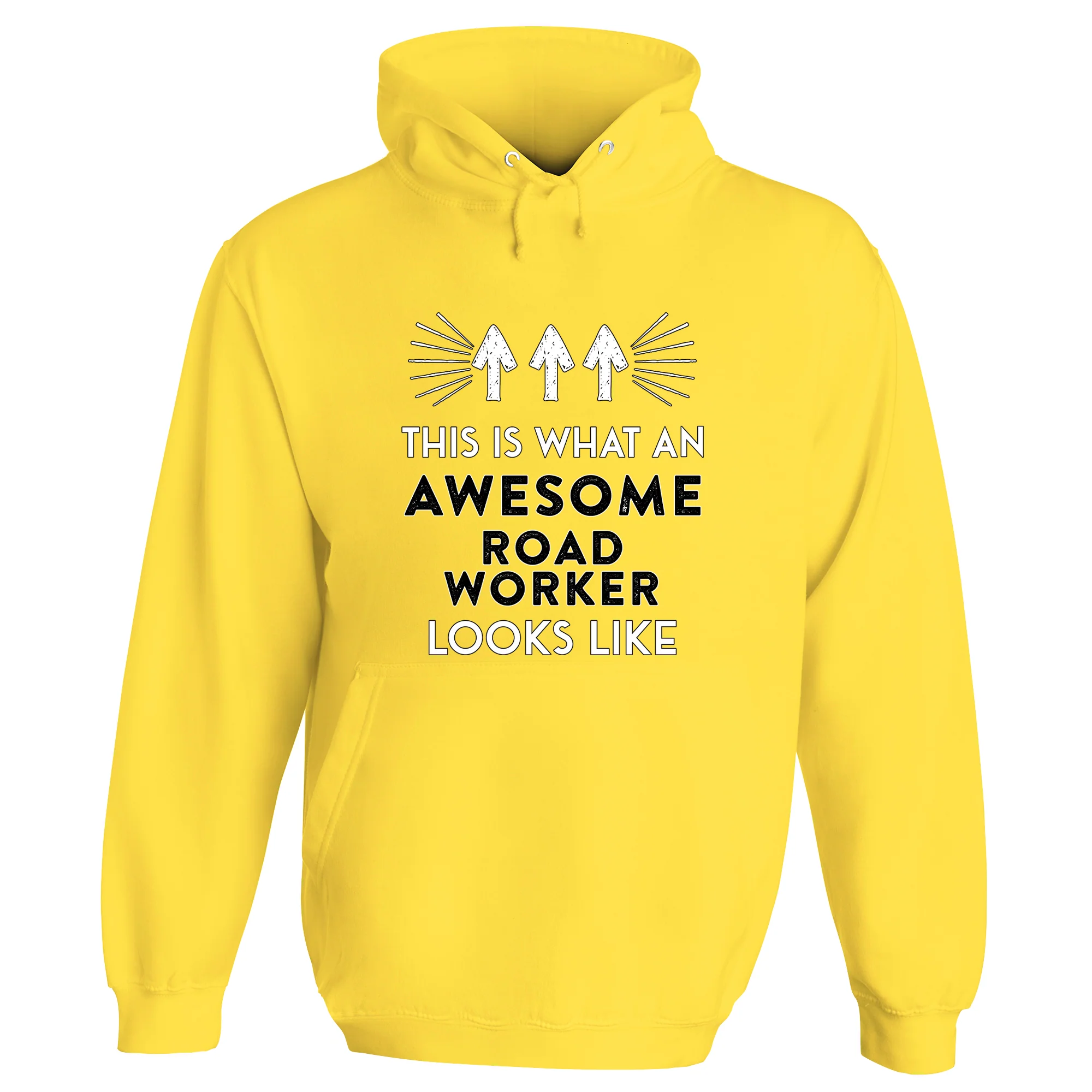 Awesome Road Worker Hoodie - Image 15