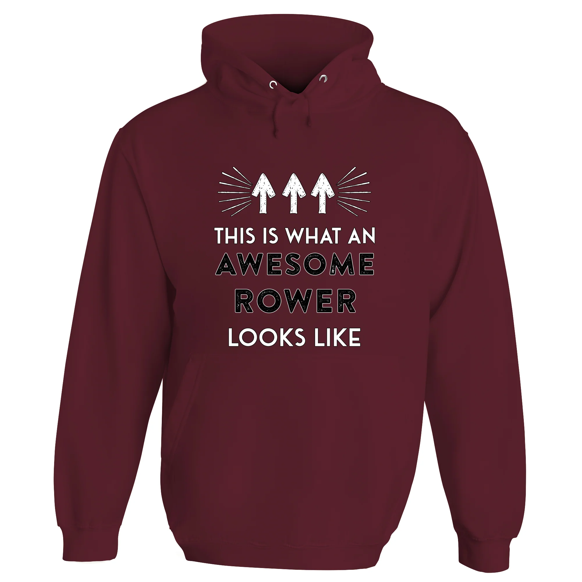 Awesome Rower Hoodie - Image 13