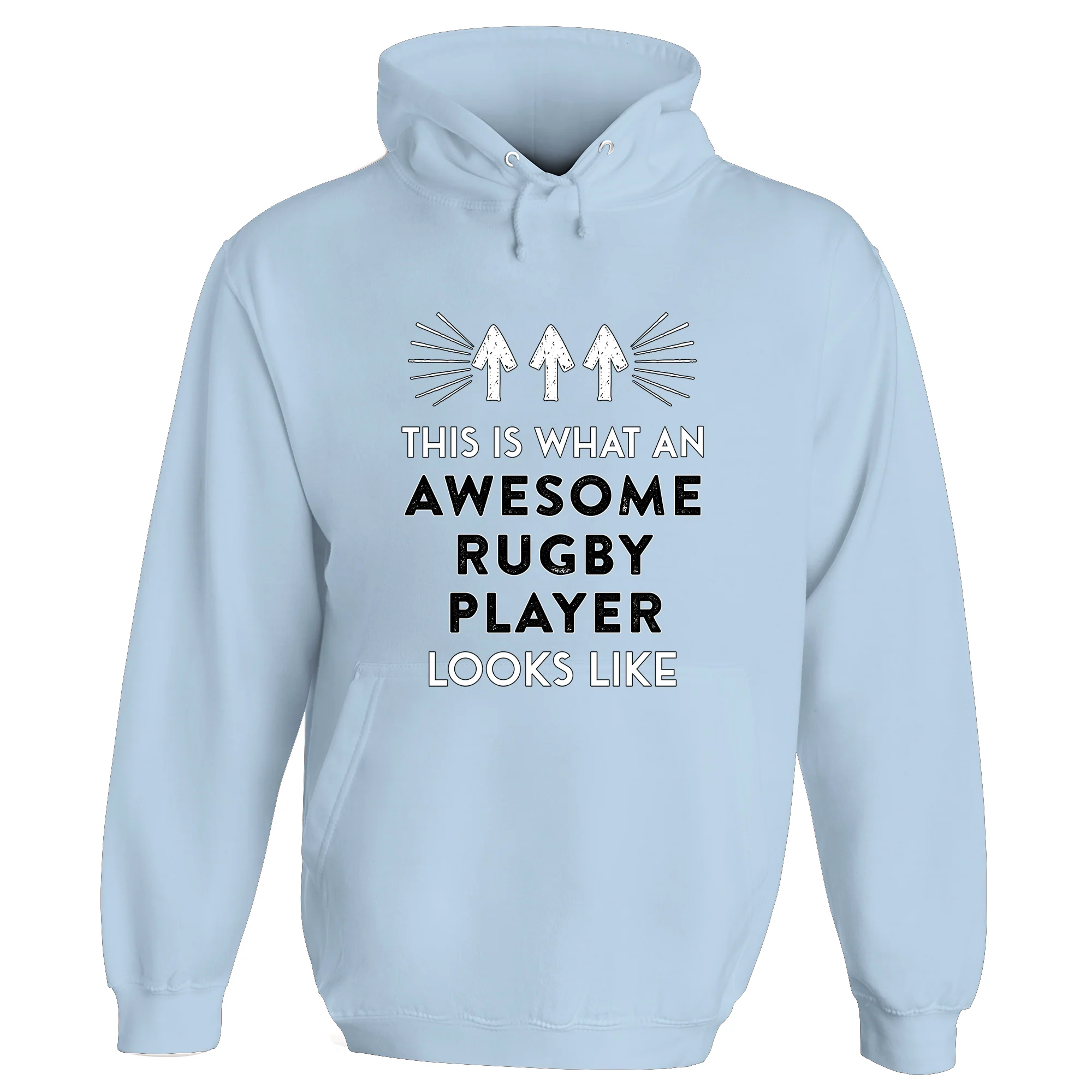 Awesome Rugby Player Hoodie - Image 6
