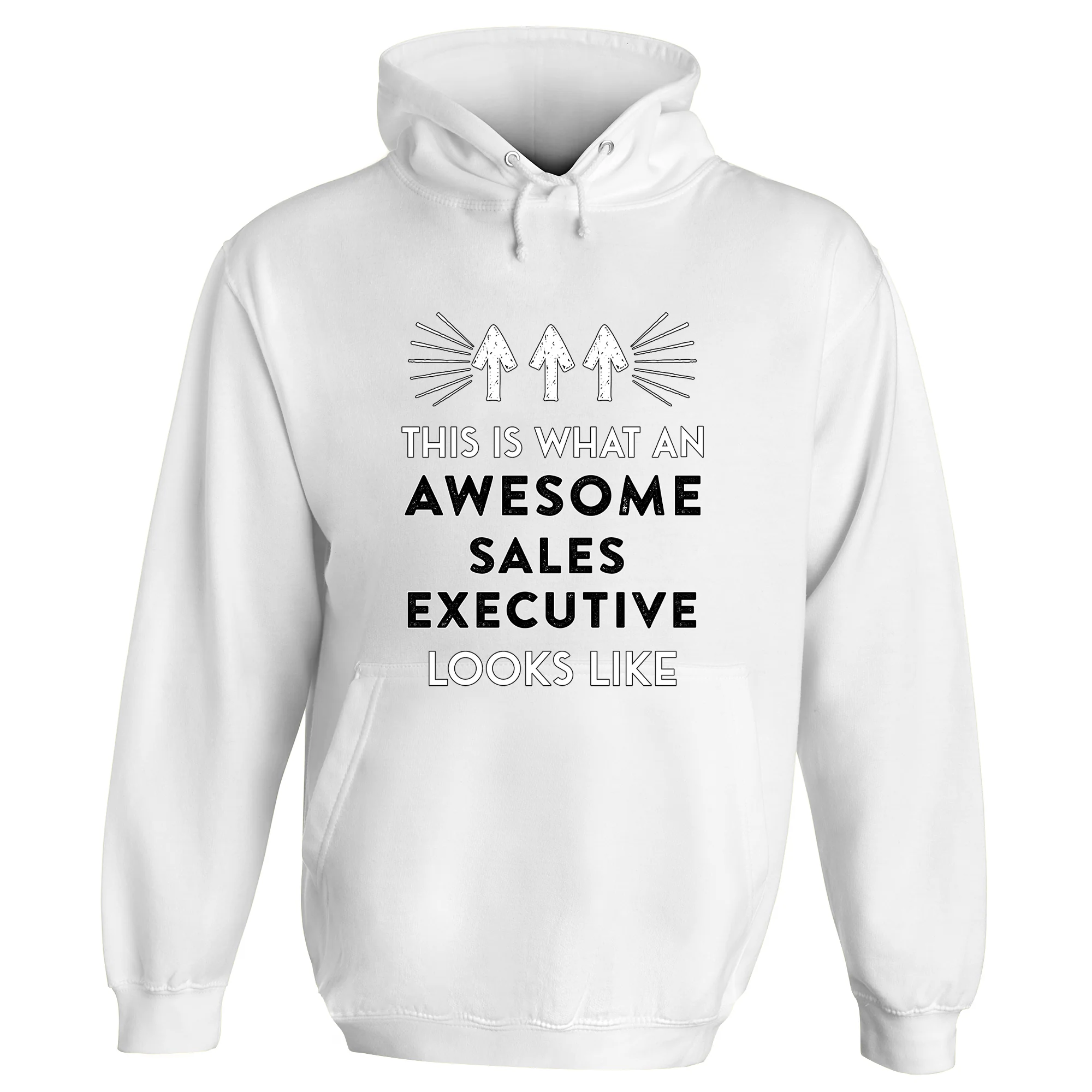 Awesome Sales Executive Hoodie - Image 2