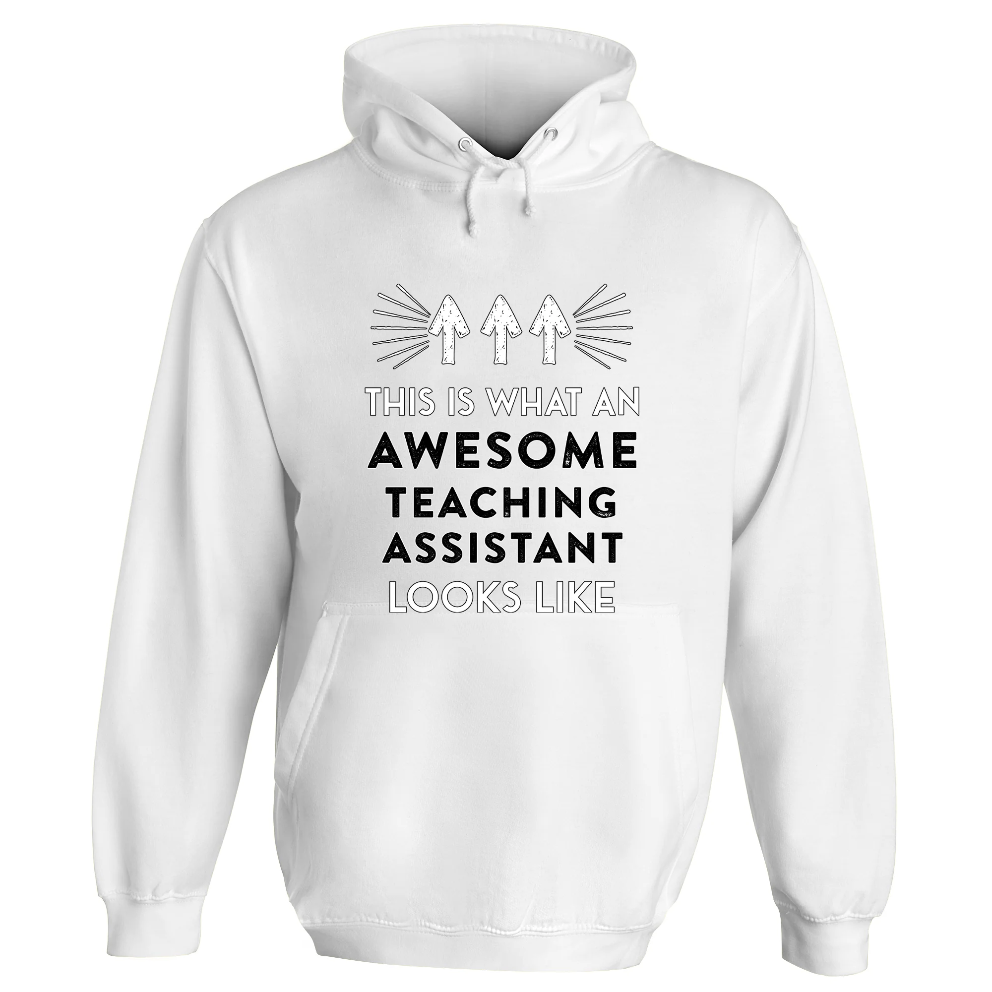 Awesome Teaching Assistant Hoodie - Image 2