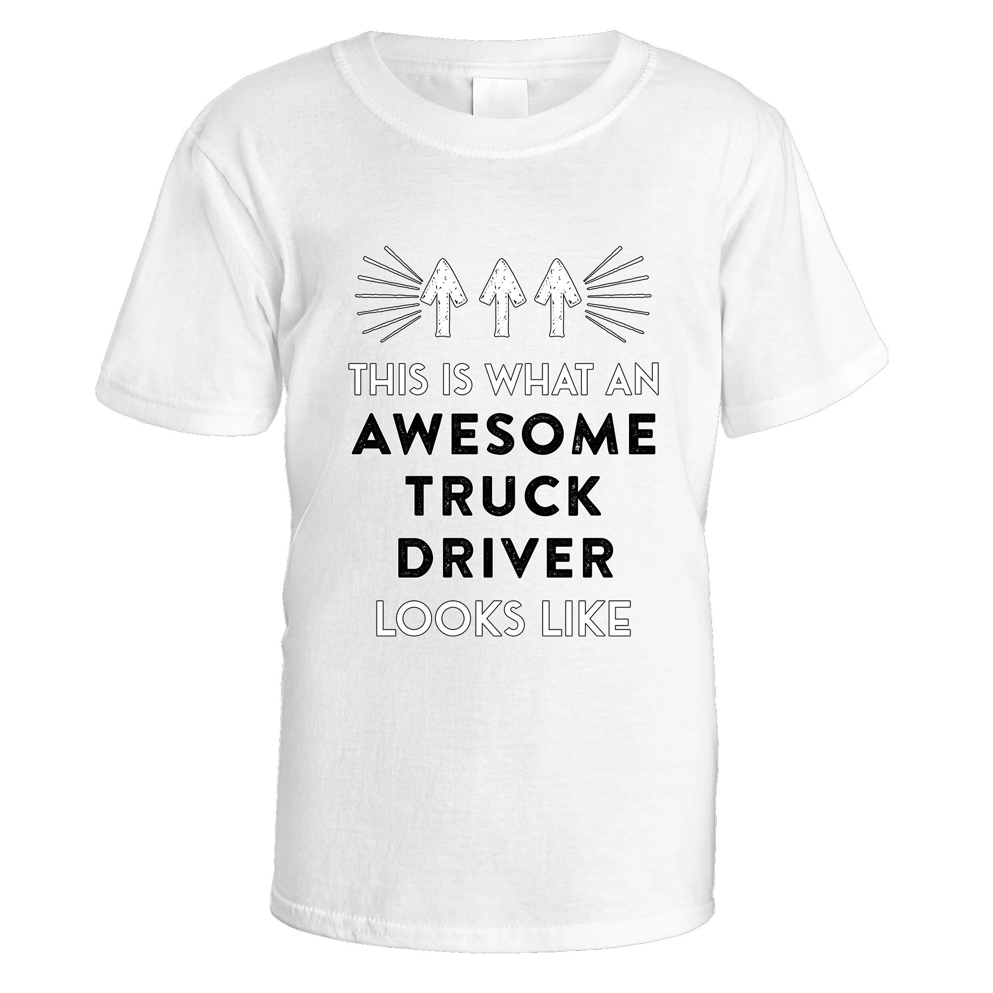 Awesome Truck Driver T-Shirt - Image 2