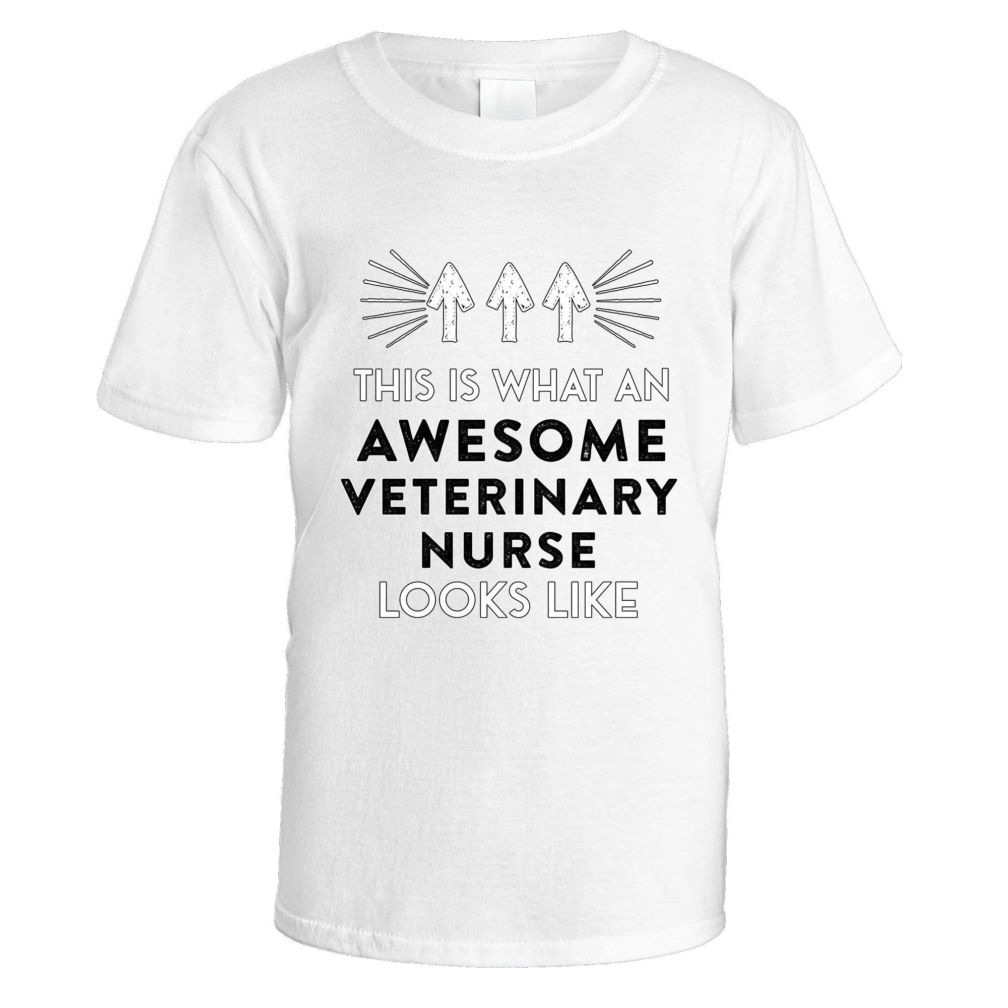 Awesome Veterinary Nurse T-Shirt - Image 2