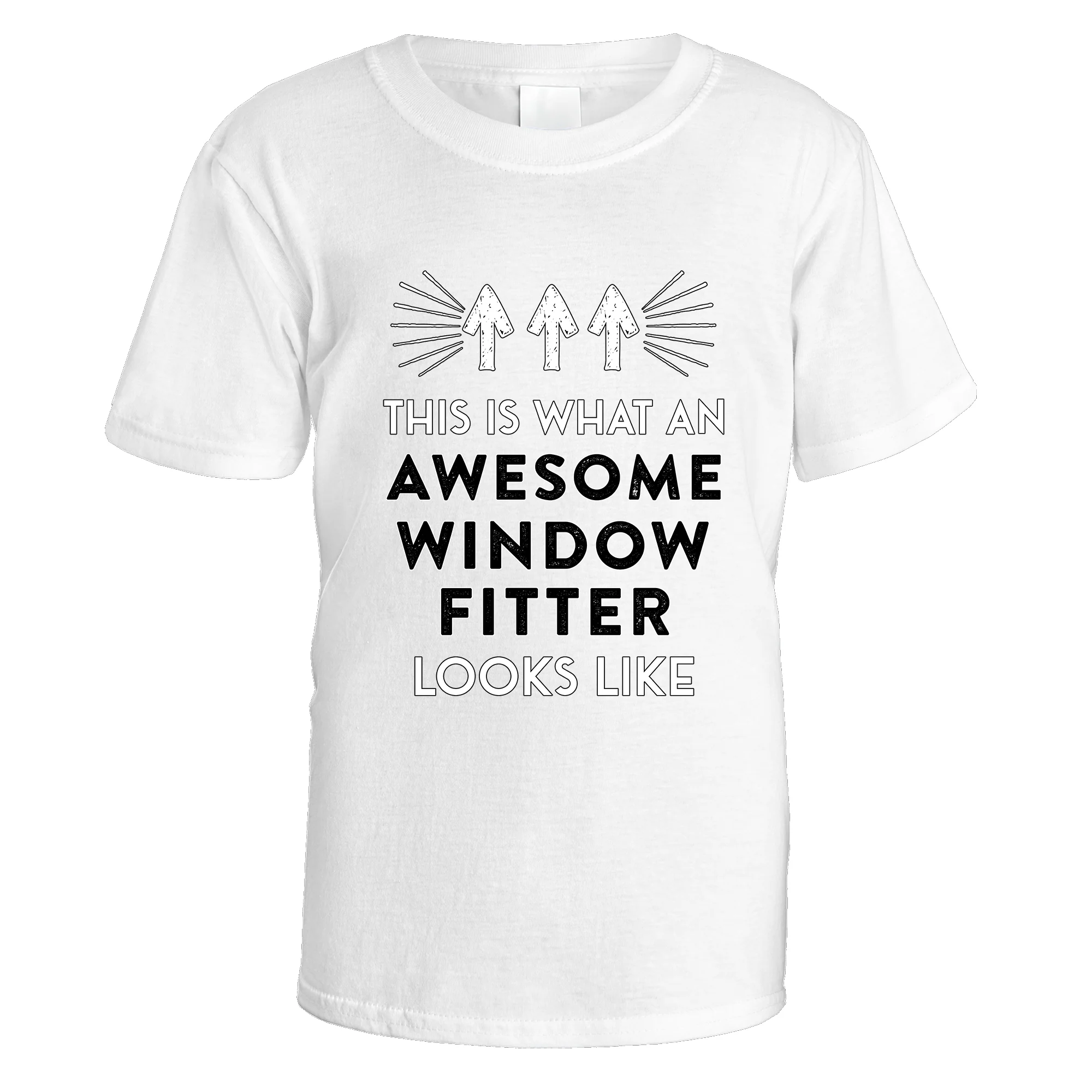 Awesome Window Fitter T-Shirt - Image 2