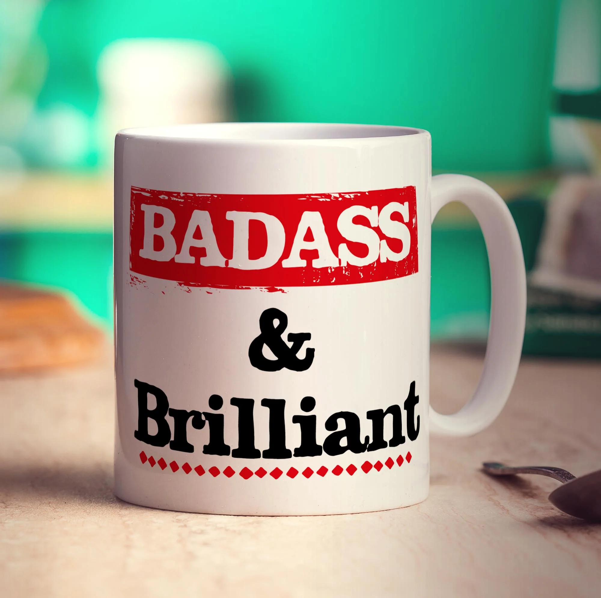 Badass & Brilliant Mug - Image 3