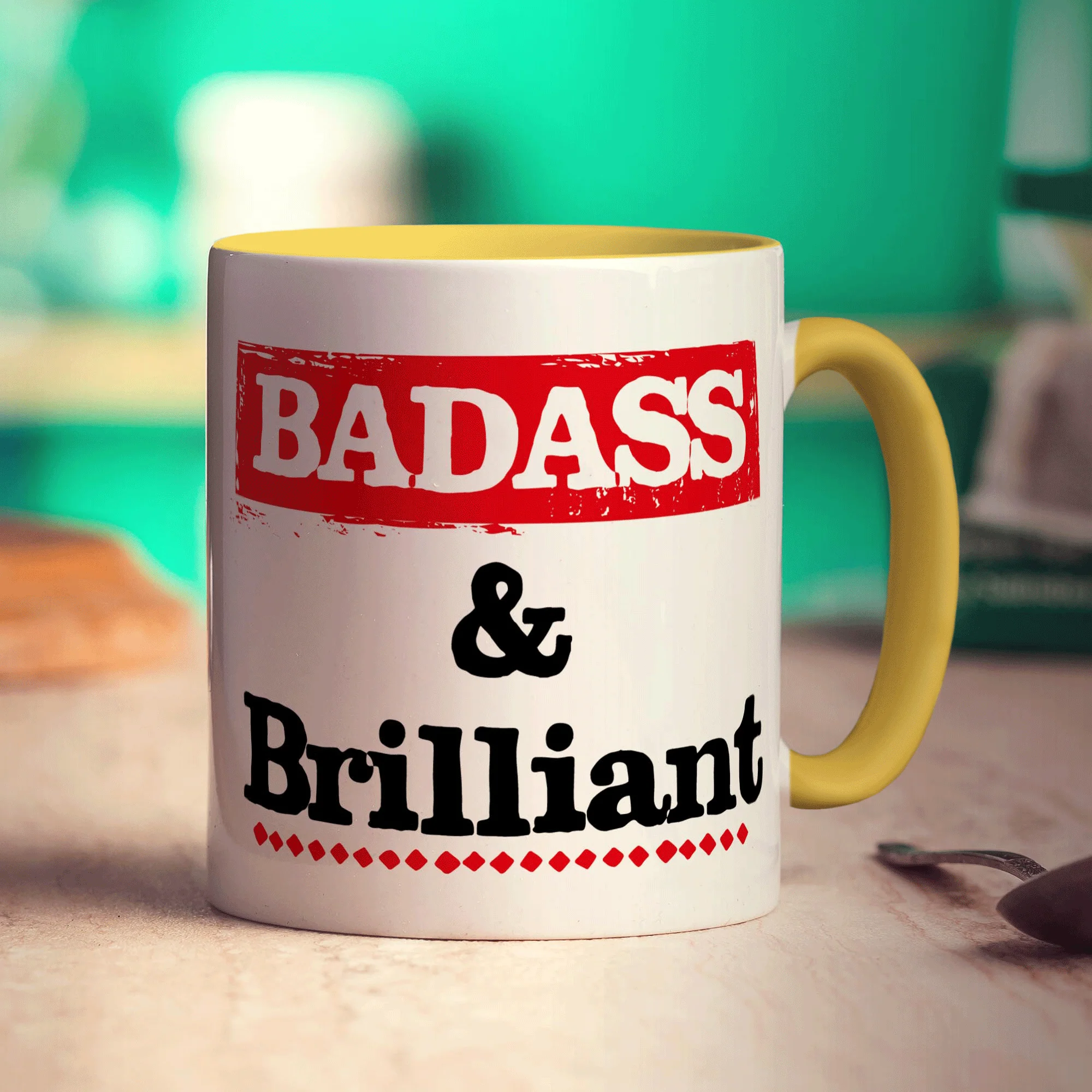 Badass & Brilliant Mug - Image 5