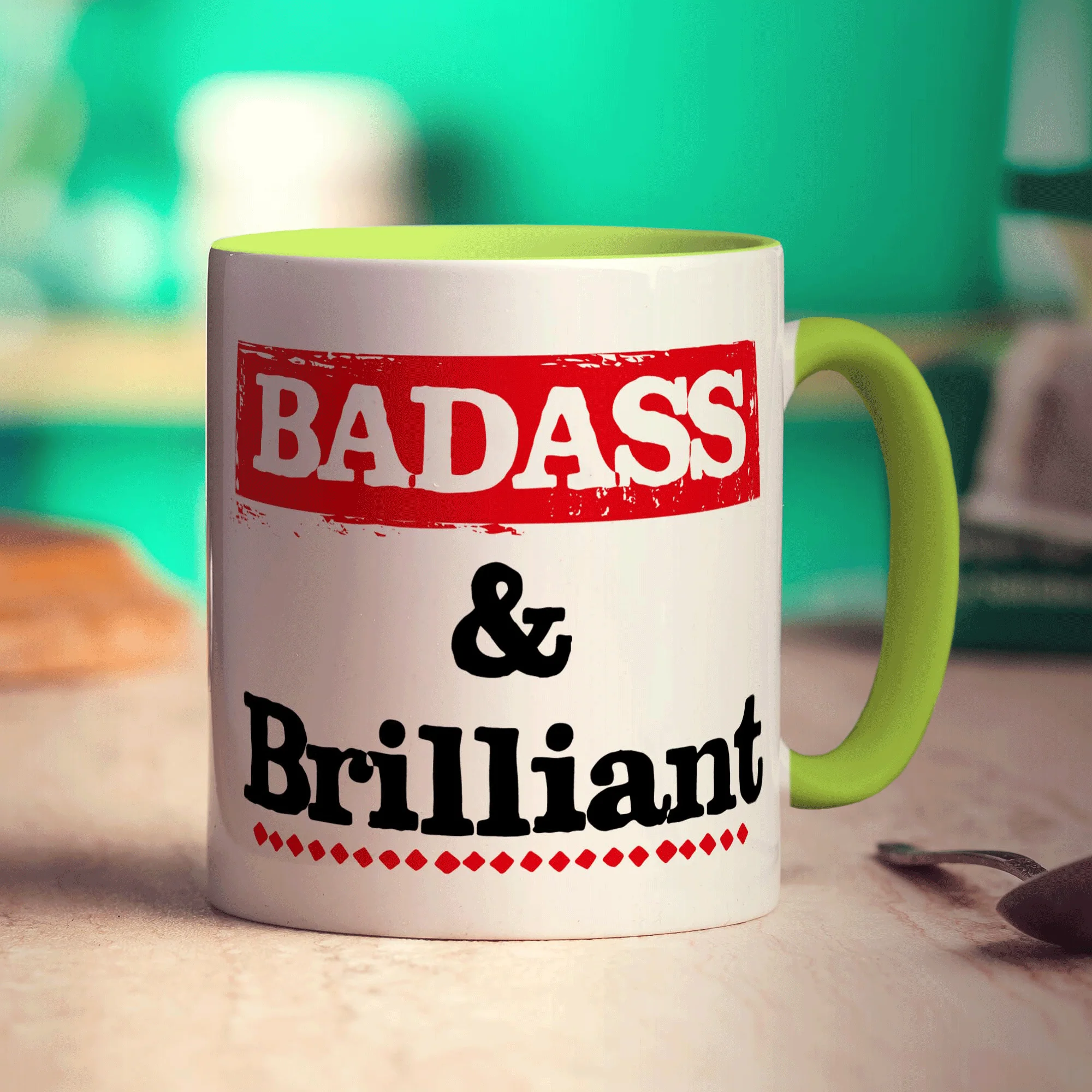 Badass & Brilliant Mug - Image 7