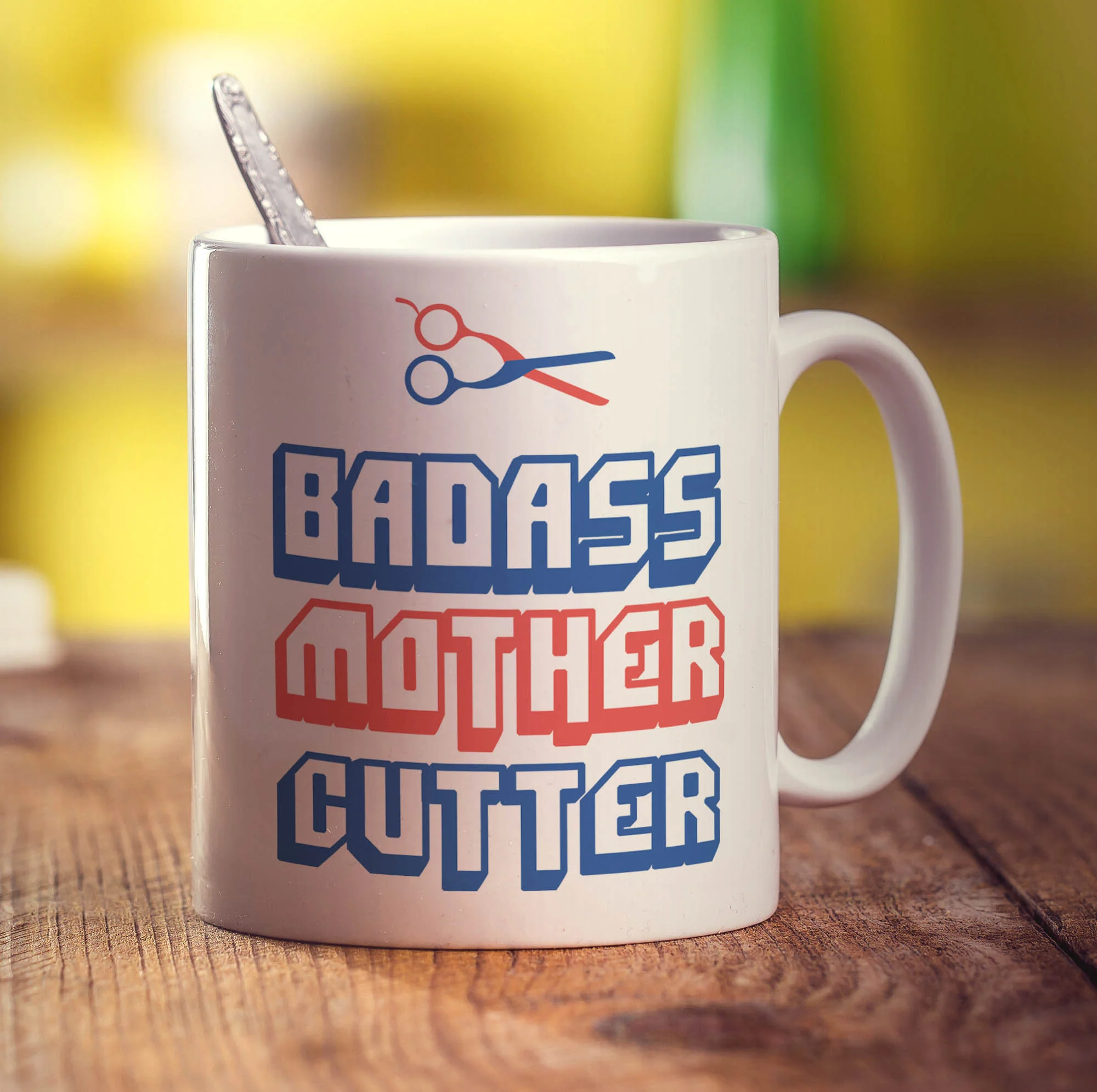 Badass Mother Cutter Mug - Image 3