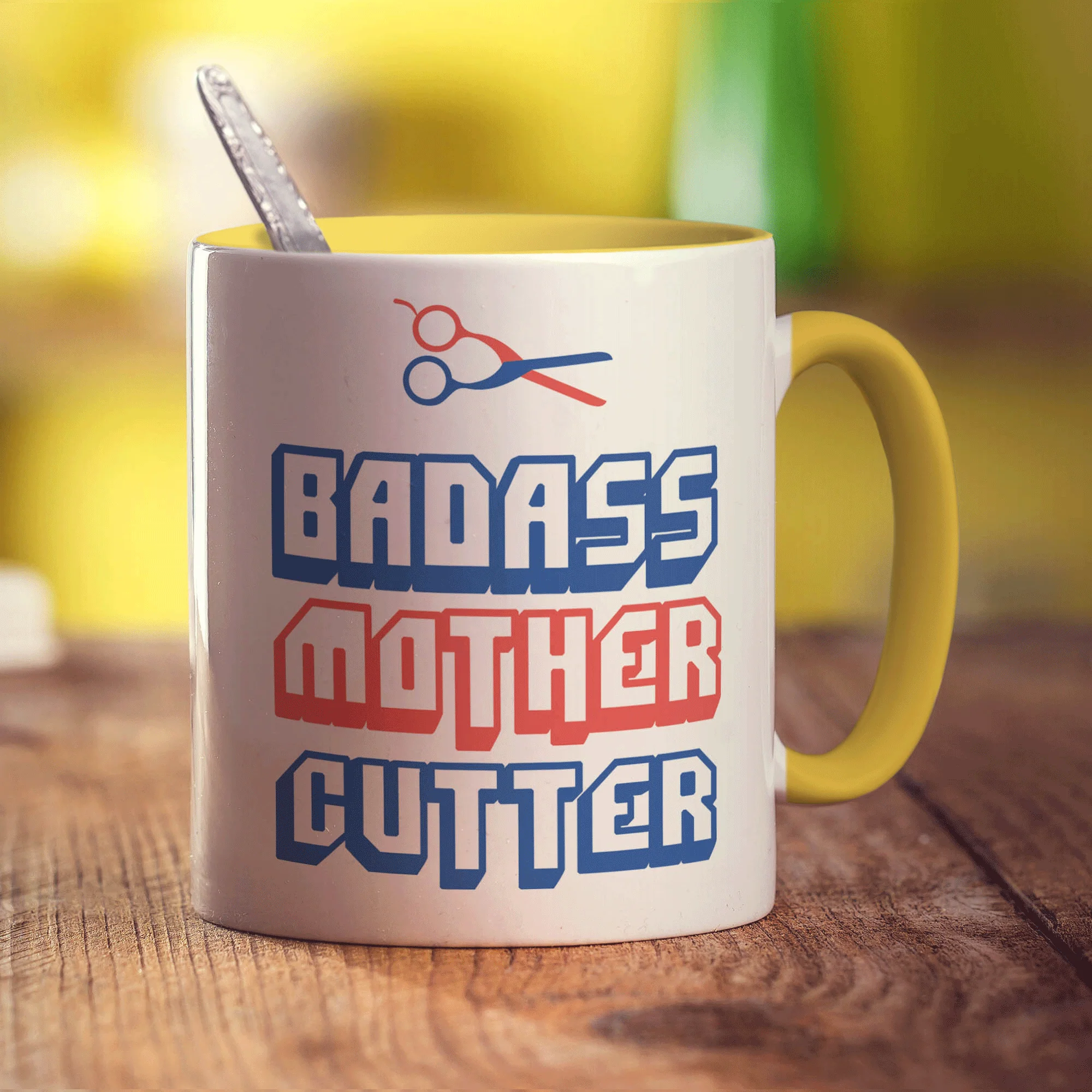 Badass Mother Cutter Mug - Image 5