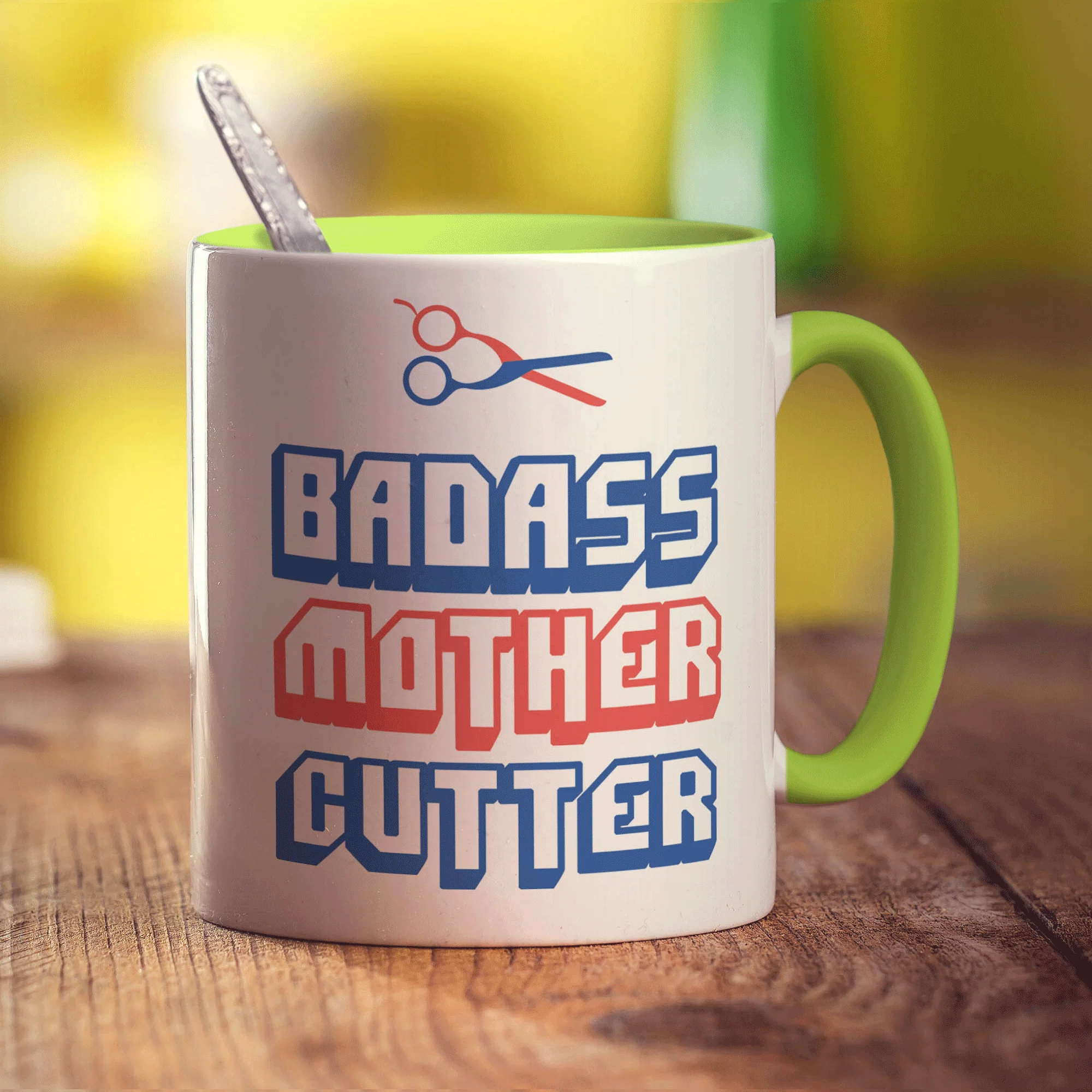 Badass Mother Cutter Mug - Image 7