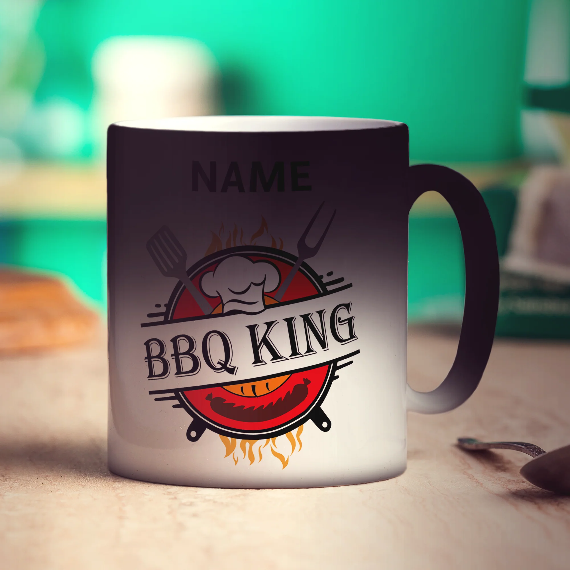 BBQ King Name Mug - Image 12