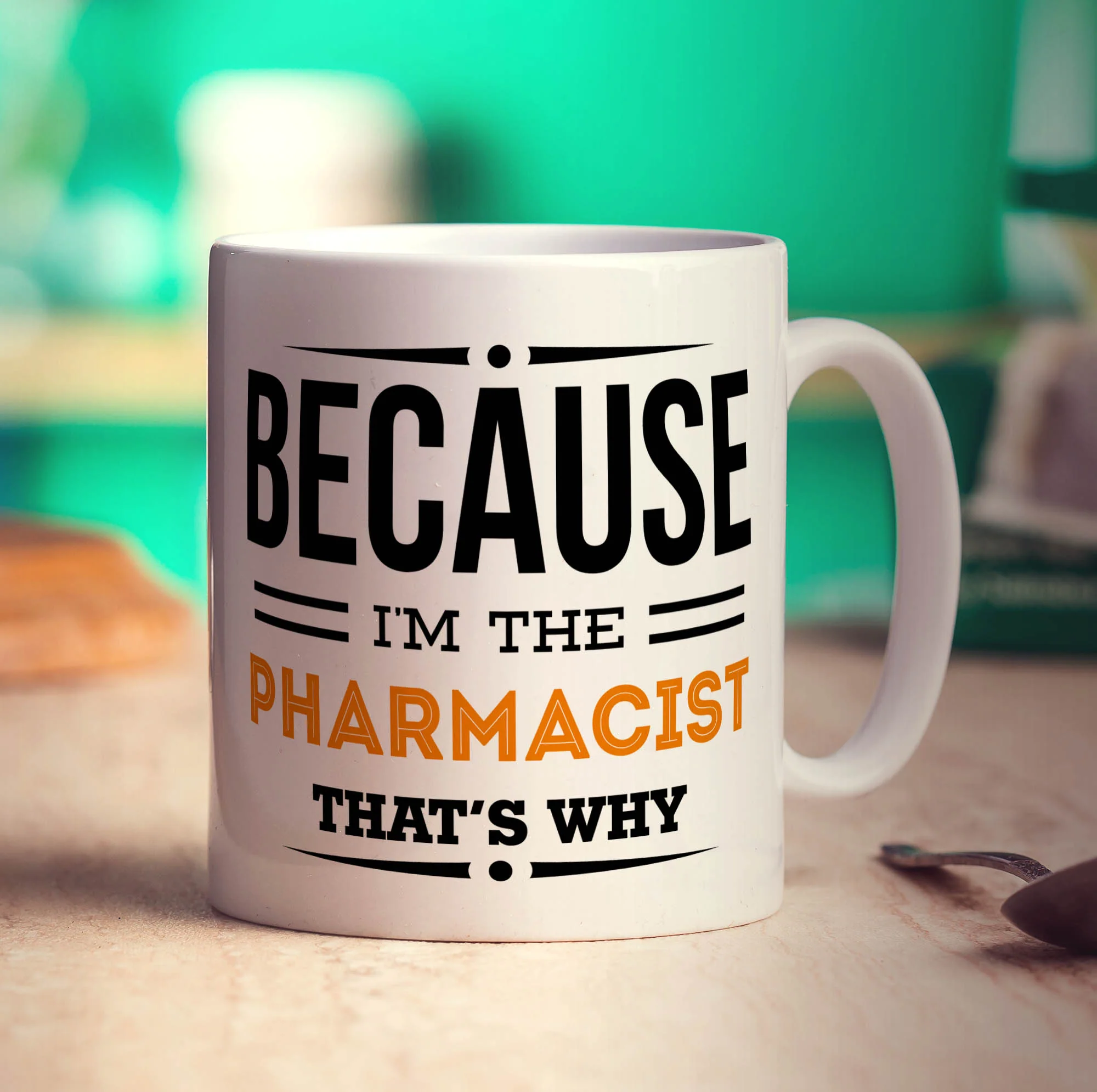 Because I'm the Pharmacist That's Why Mug - Image 3