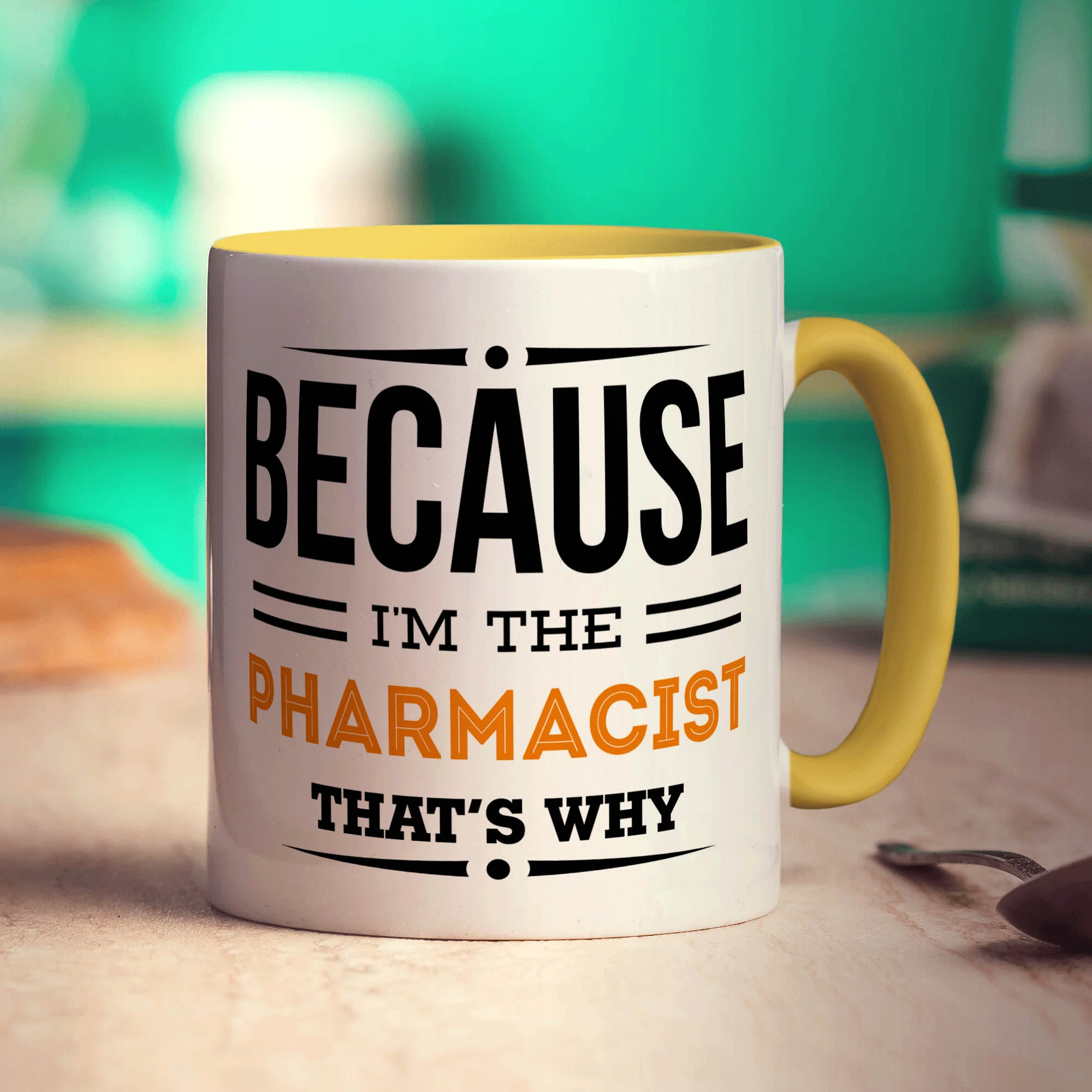 Because I'm the Pharmacist That's Why Mug - Image 5