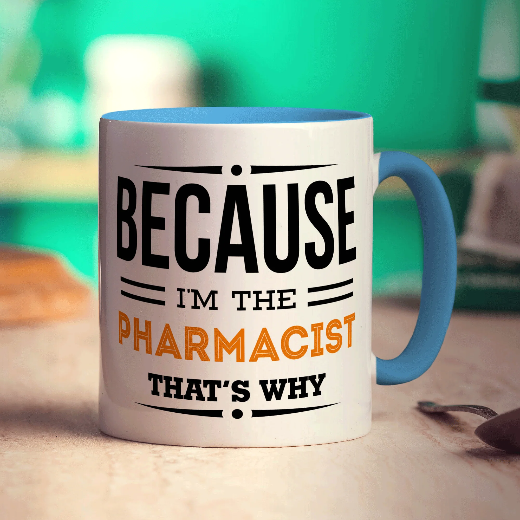 Because I'm the Pharmacist That's Why Mug - Image 8