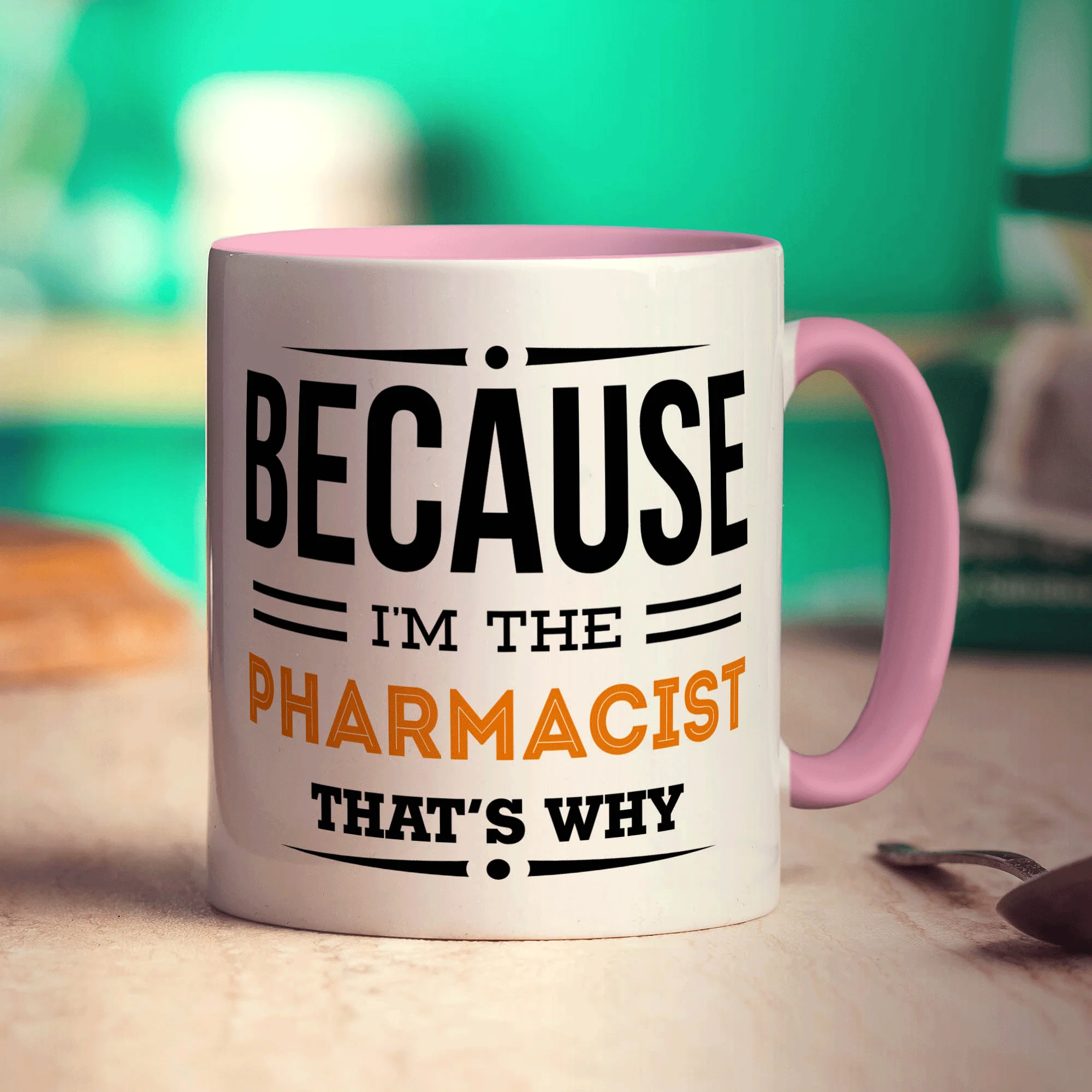 Because I'm the Pharmacist That's Why Mug - Image 9