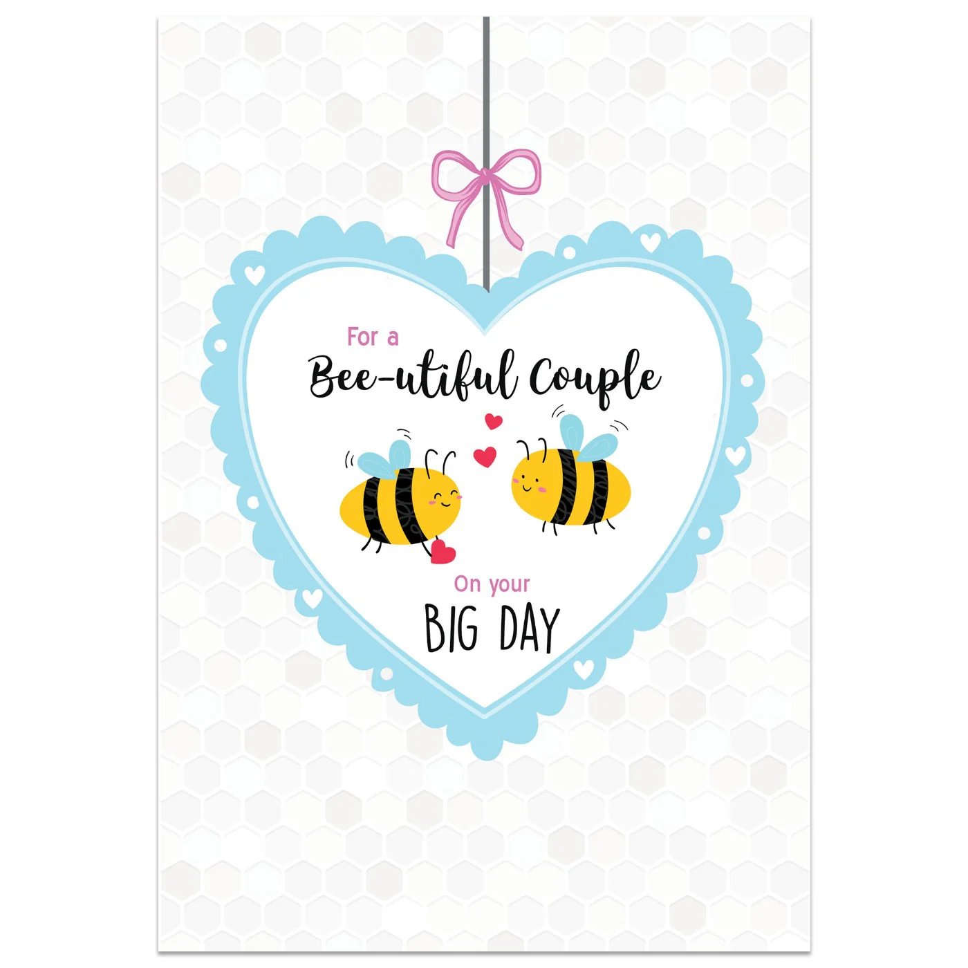 For a Bee-utiful Couple Wedding Card