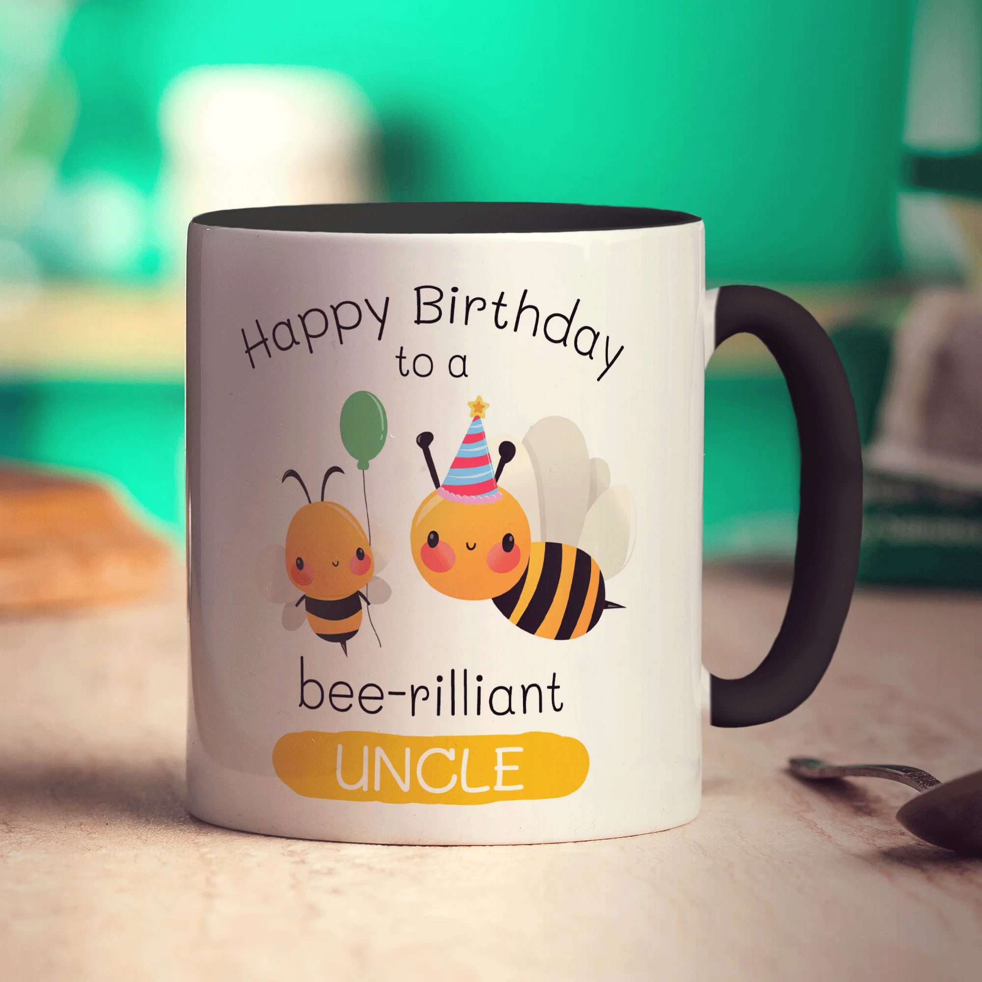 Bee-Rilliant Uncle Birthday Mug - Image 10