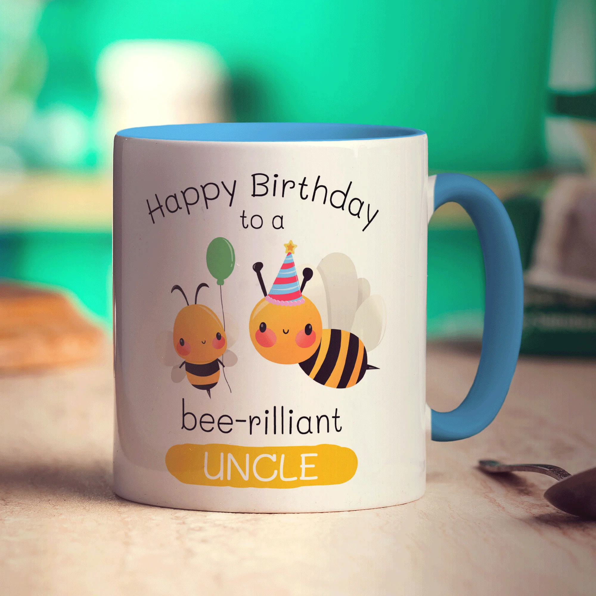 Bee-Rilliant Uncle Birthday Mug - Image 8
