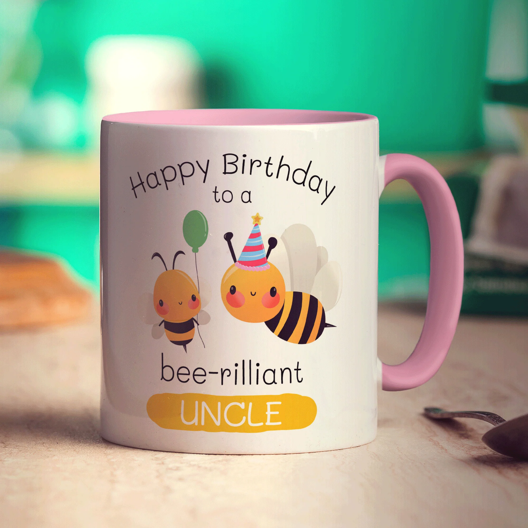 Bee-Rilliant Uncle Birthday Mug - Image 9