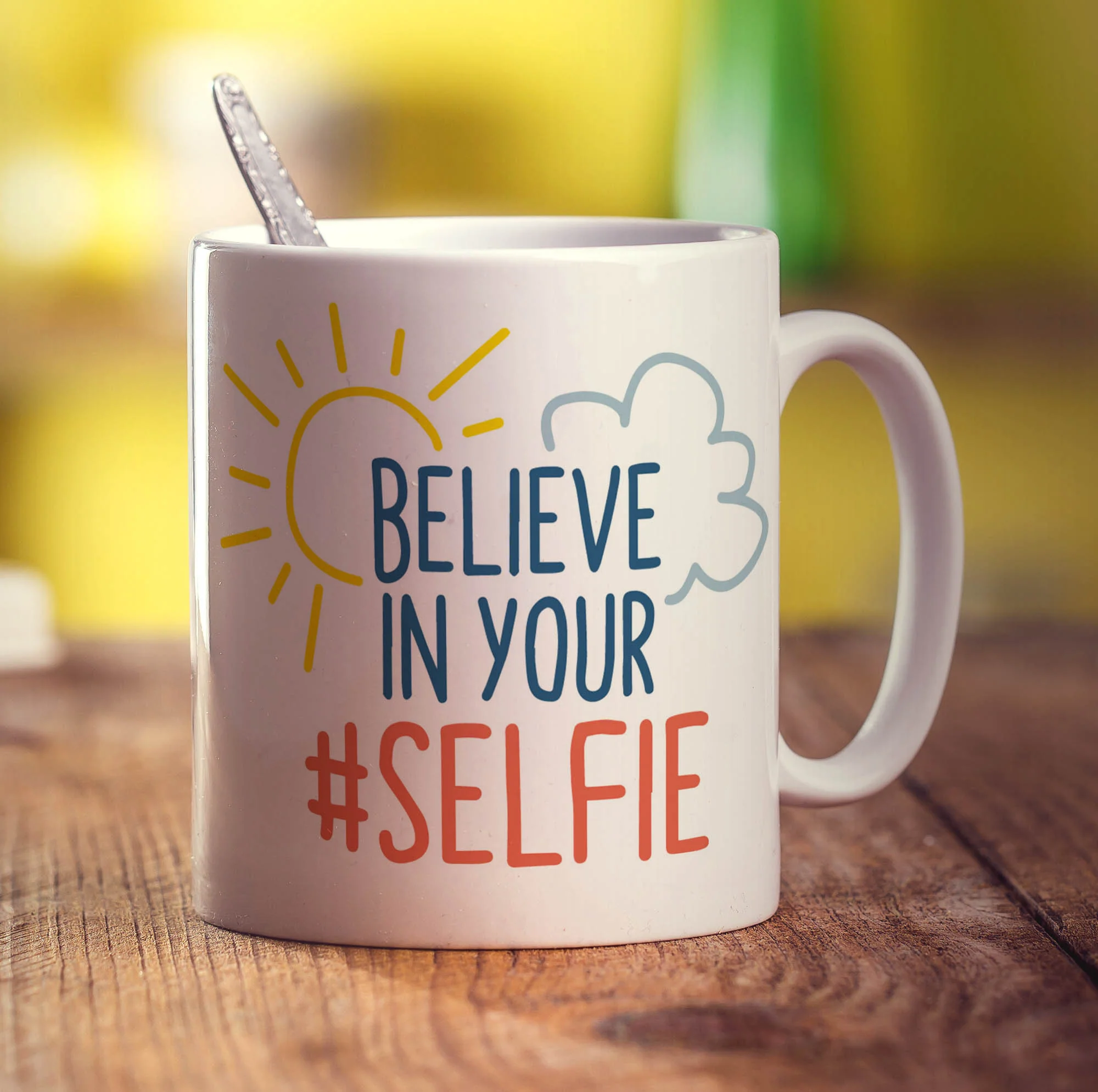 Believe in Your #Selfie Mug - Image 3