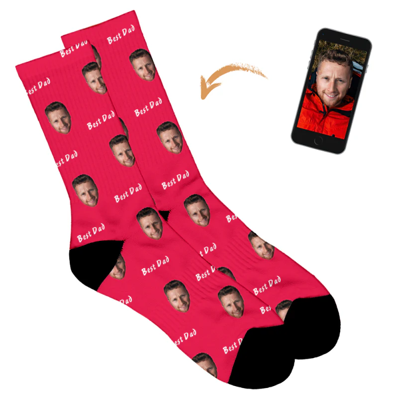 Best Dad Personalised Socks - Image 28