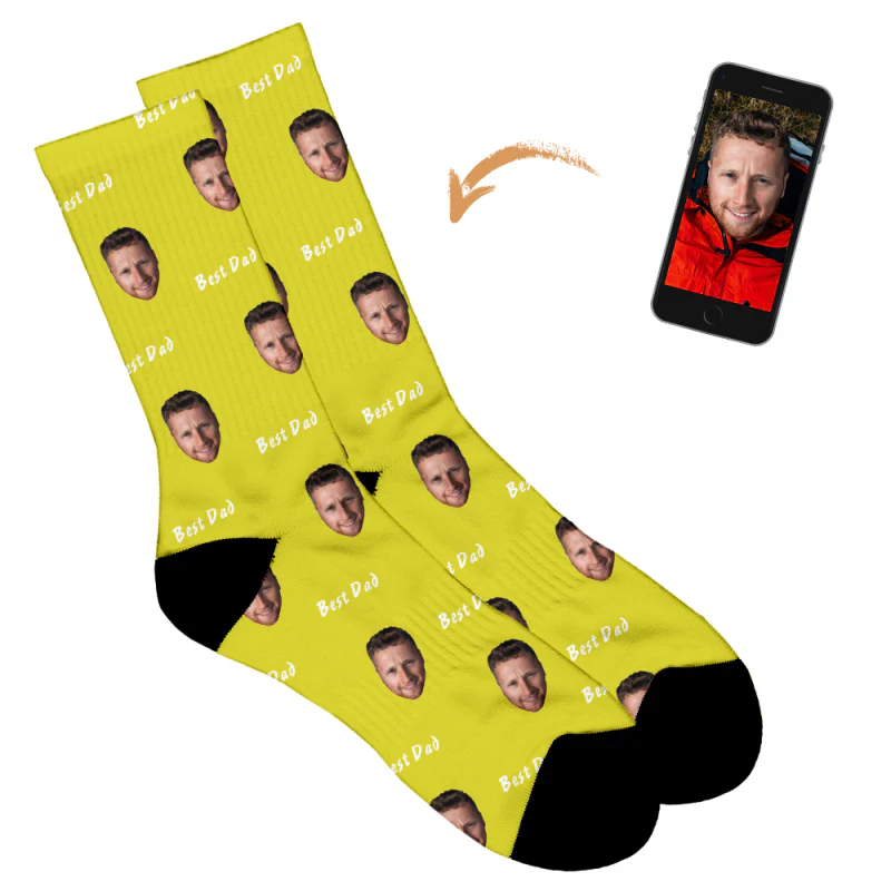 Best Dad Personalised Socks - Image 32