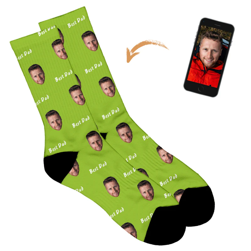 Best Dad Personalised Socks - Image 95