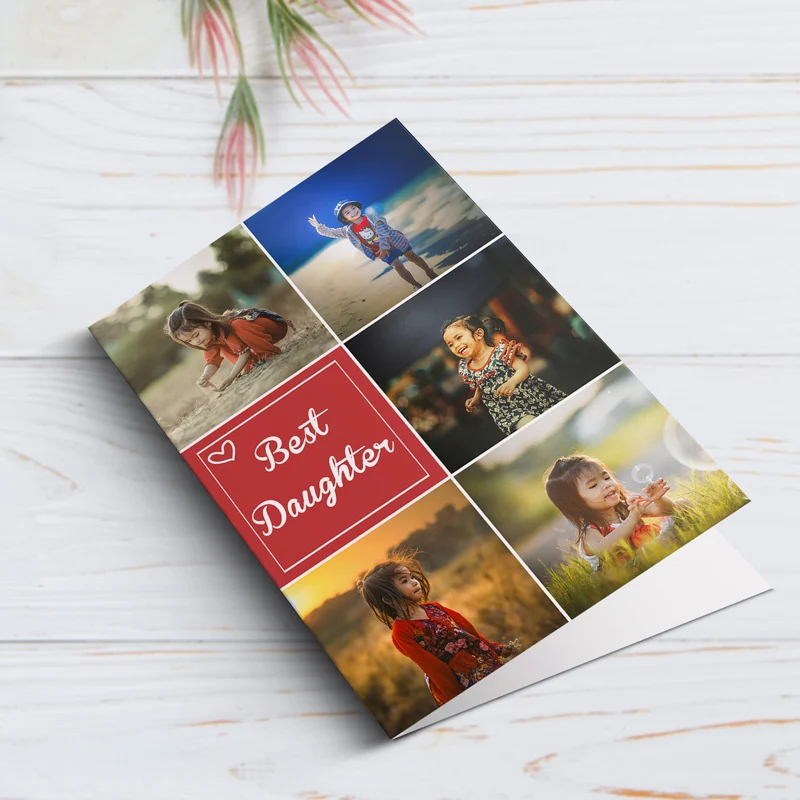 Best Daughter Birthday Photo Card - Image 3