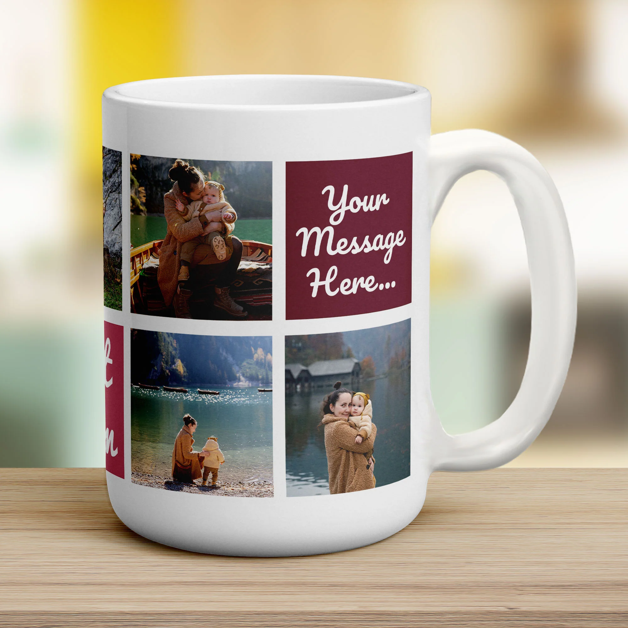 Best Mum Collage Mug with 7 Photos - Image 16