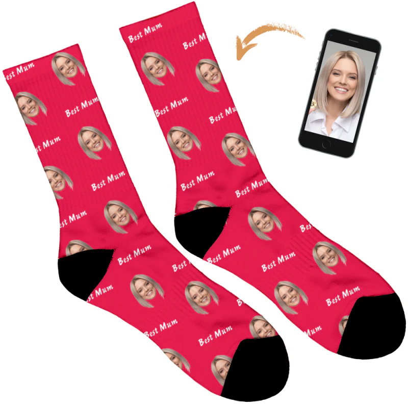 Best Mum Personalised Socks - Image 27