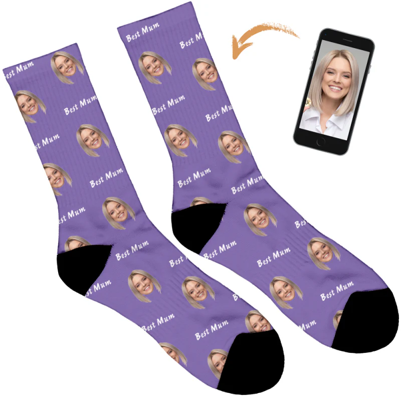 Best Mum Personalised Socks - Image 62