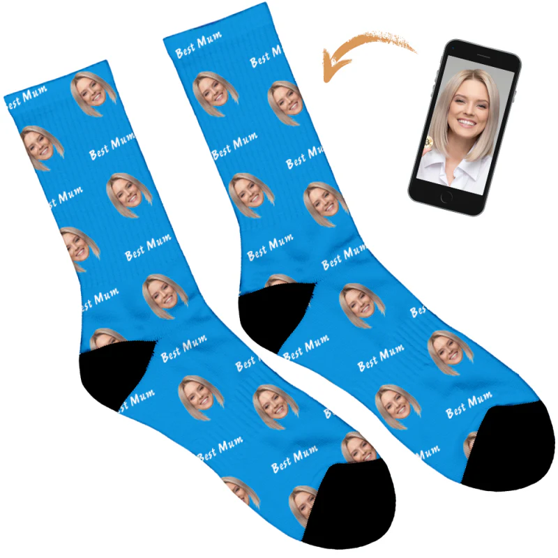 Best Mum Personalised Socks - Image 70
