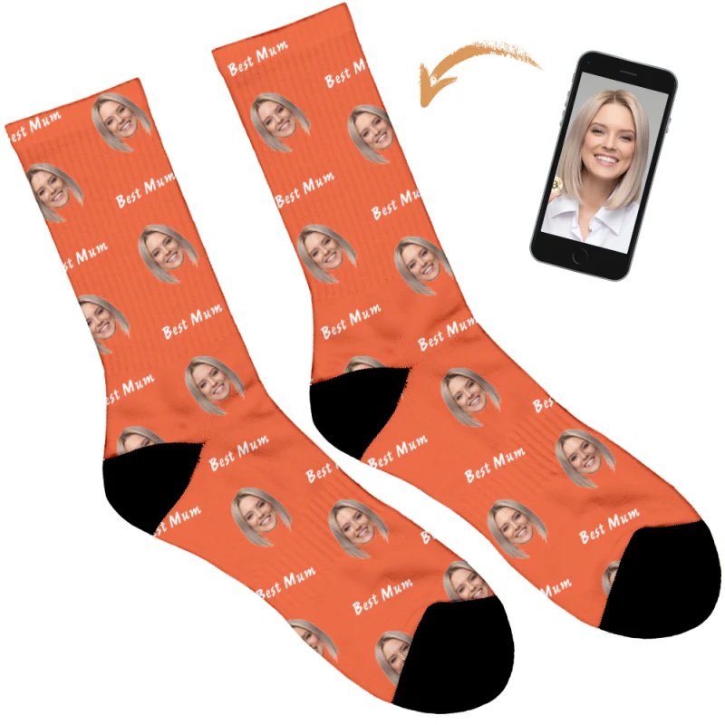 Best Mum Personalised Socks - Image 87