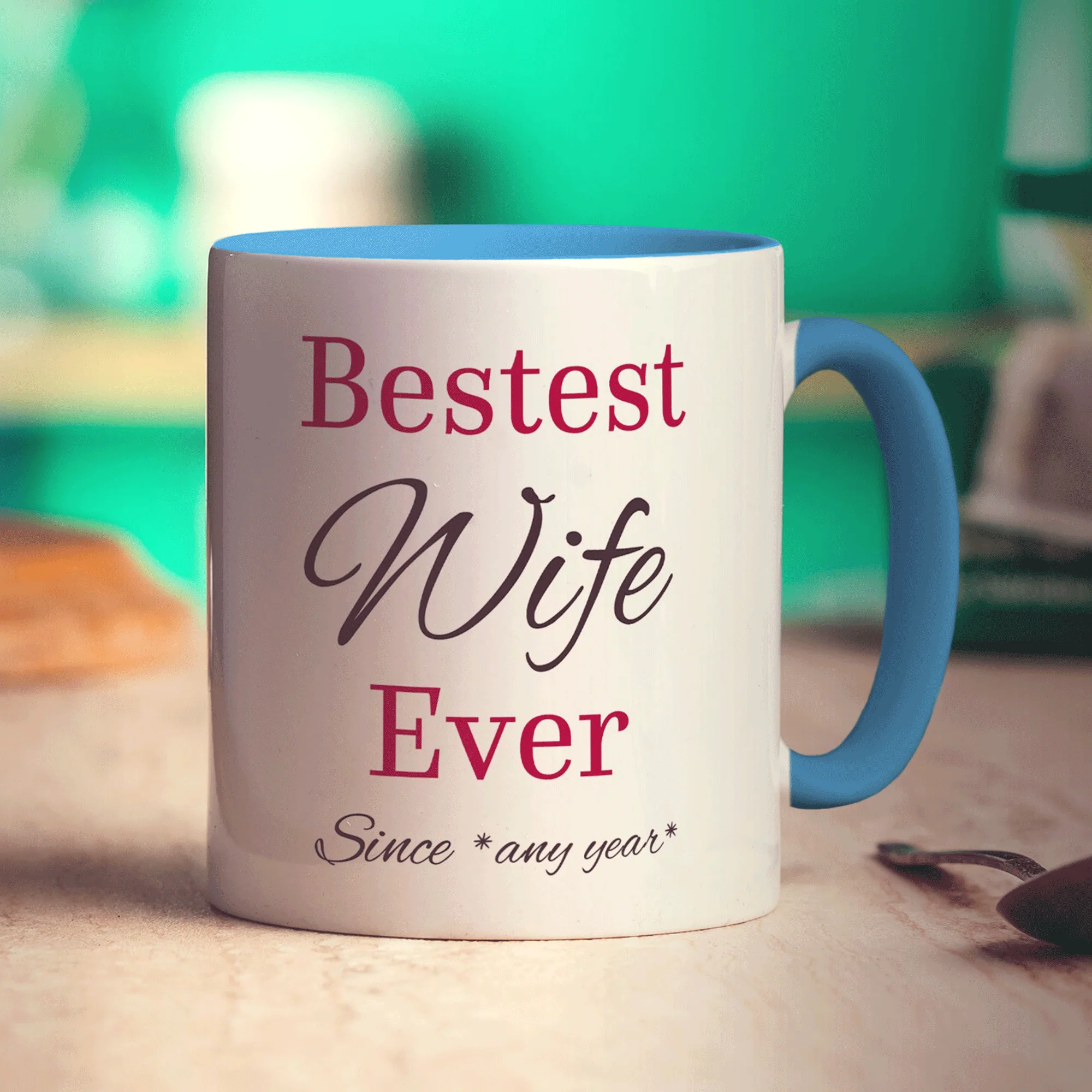 Bestest Wife Ever Photo Mug - Image 16