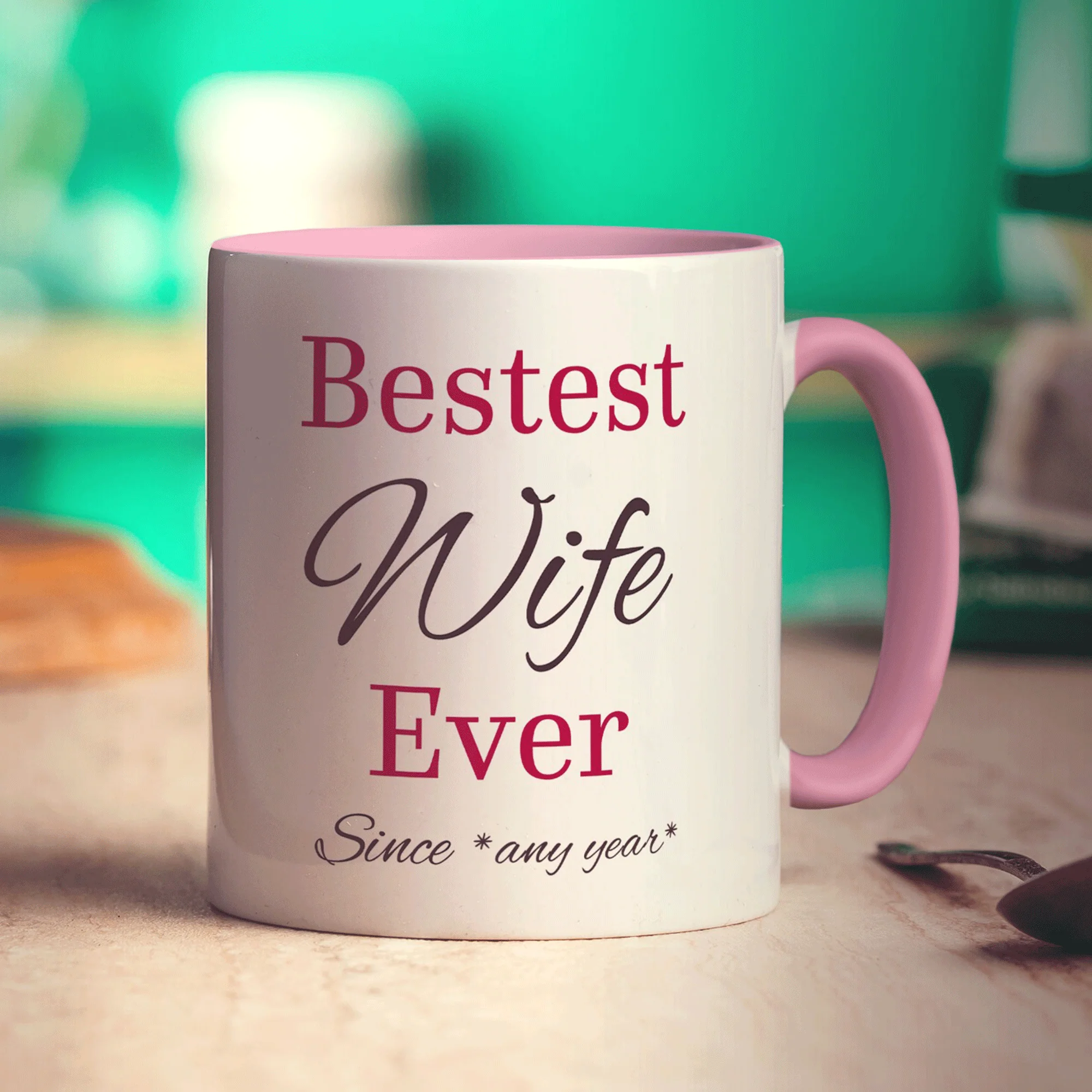 Bestest Wife Ever Photo Mug - Image 17