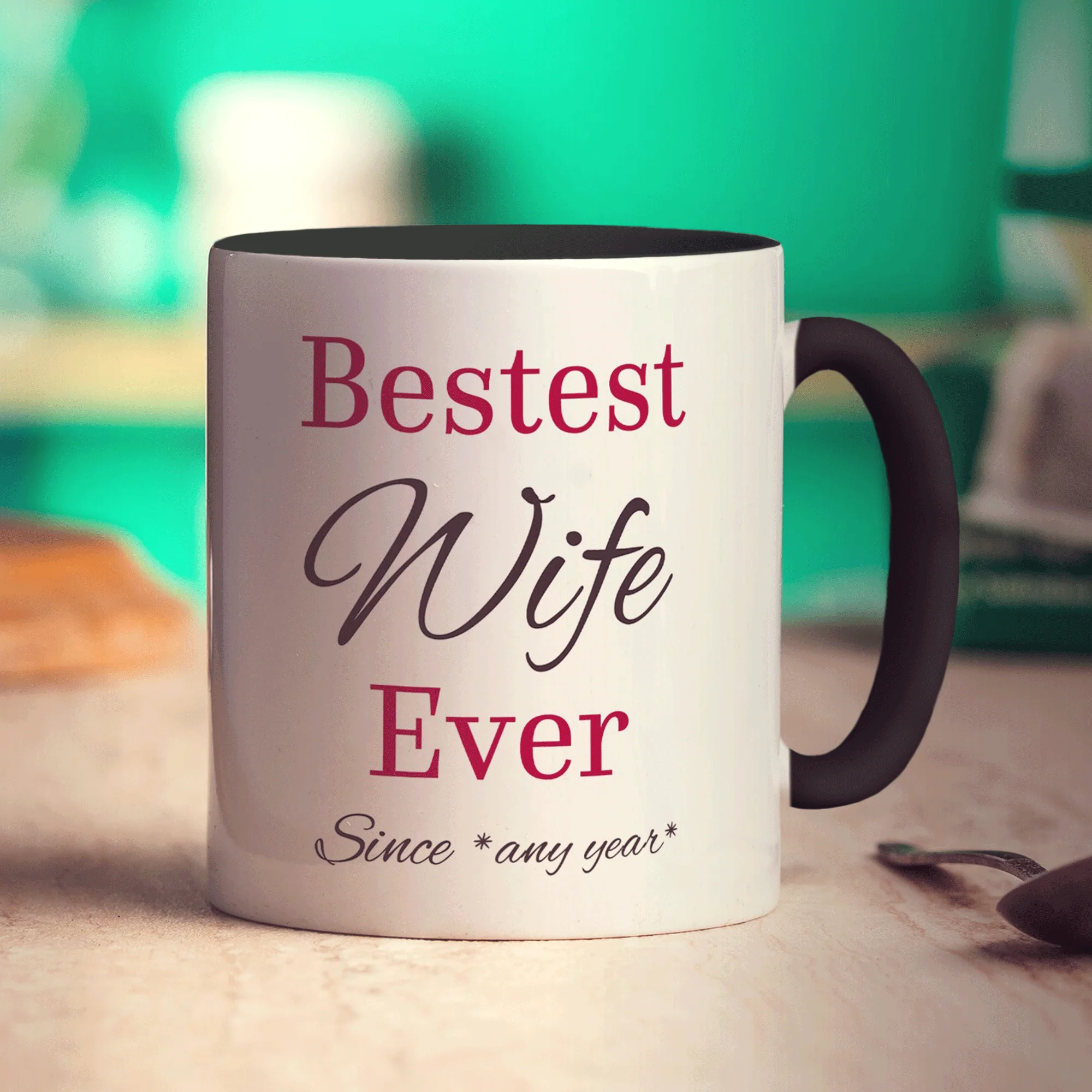 Bestest Wife Ever Photo Mug - Image 18