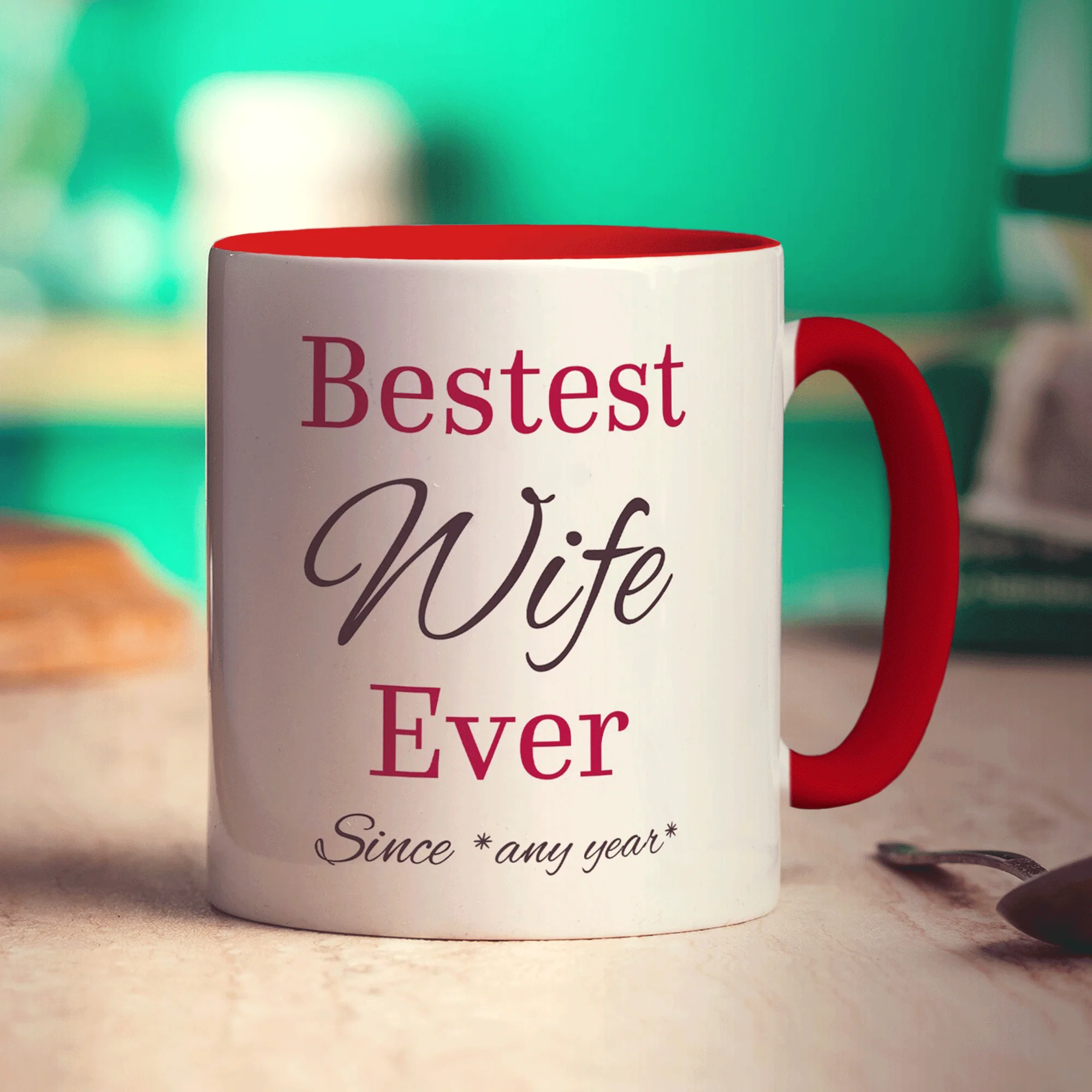 Bestest Wife Ever Photo Mug - Image 19