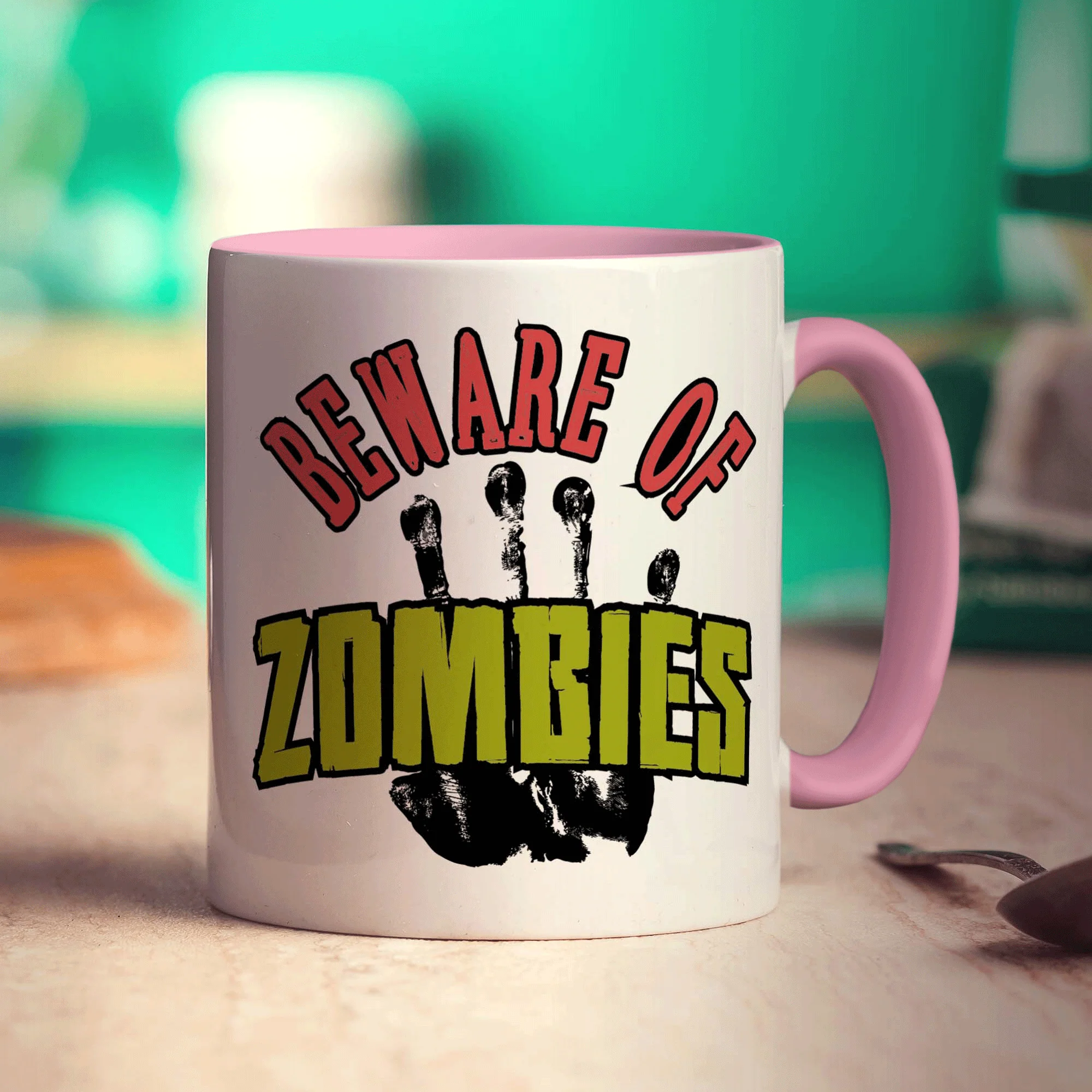 Beware of Zombies Mug - Image 9