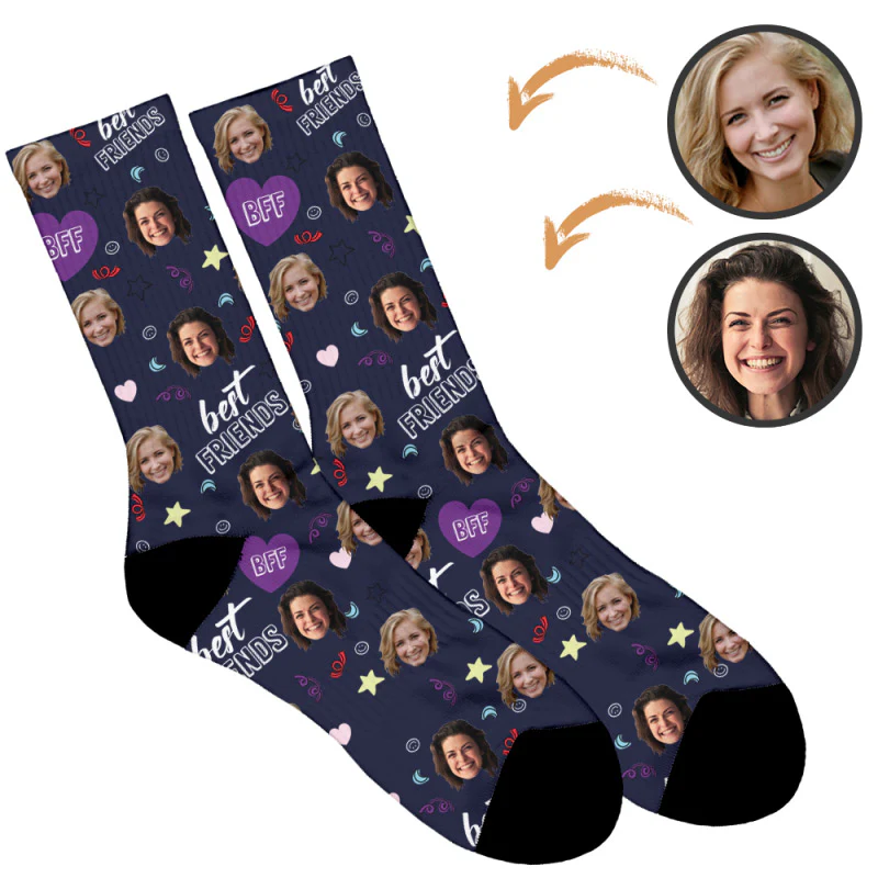BFF - Personalised Socks for Best Friends - Image 33