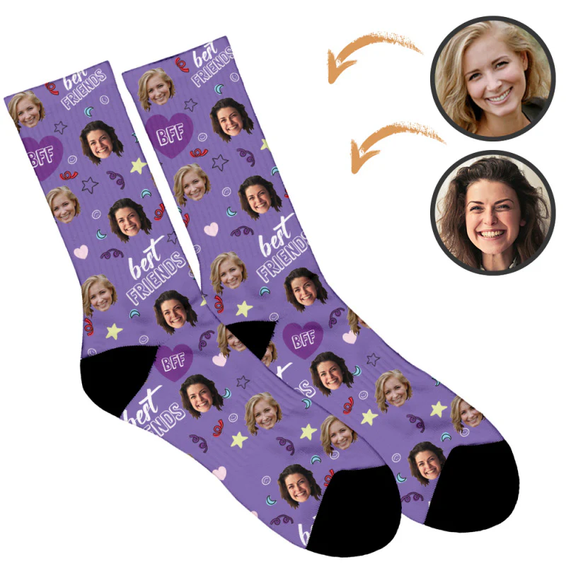 BFF - Personalised Socks for Best Friends - Image 8