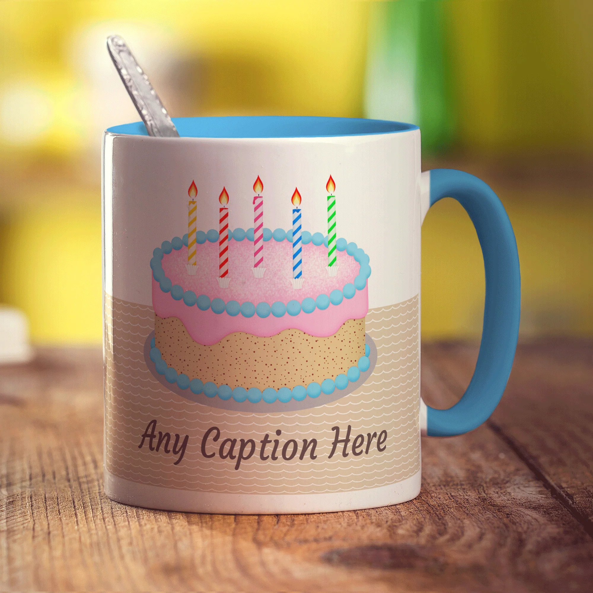 Birthday Cake Message Mug - Image 12