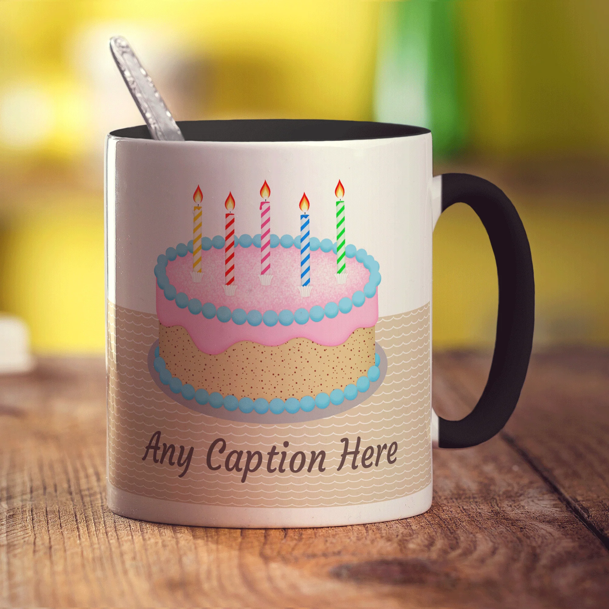 Birthday Cake Message Mug - Image 14
