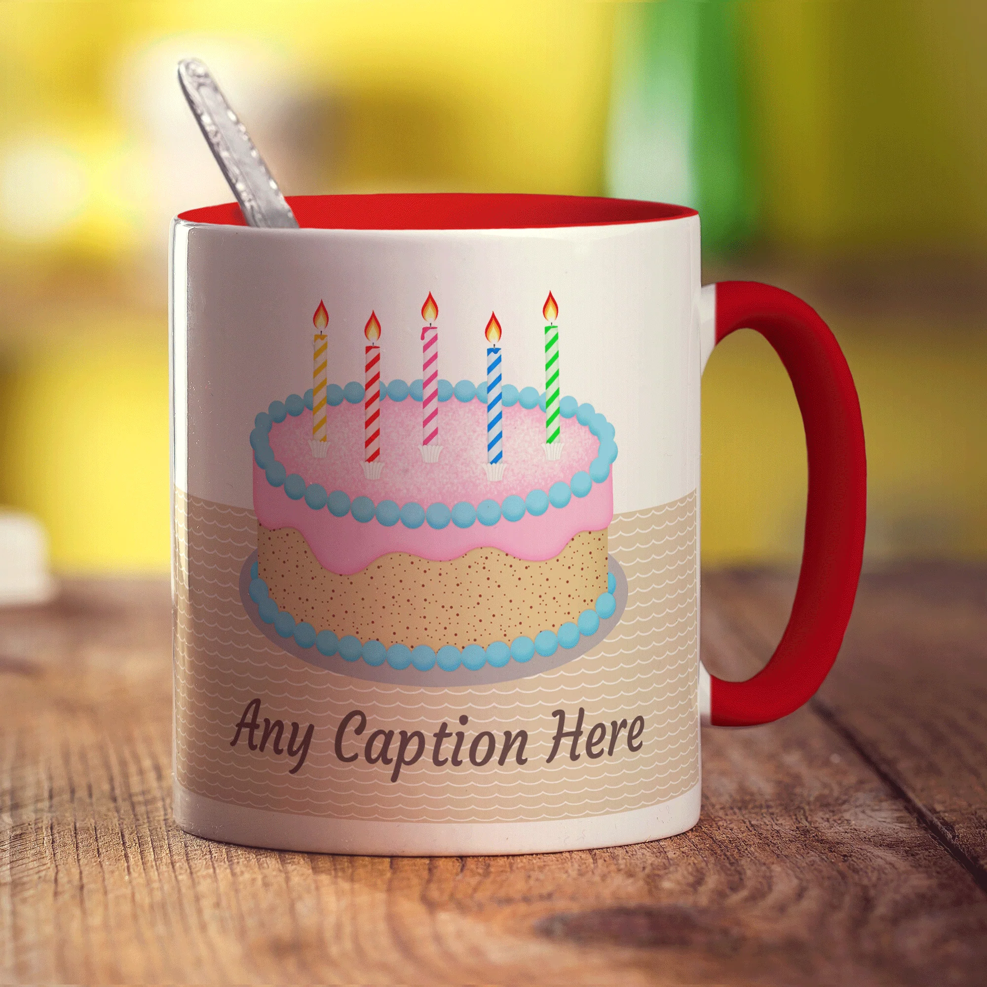 Birthday Cake Message Mug - Image 15